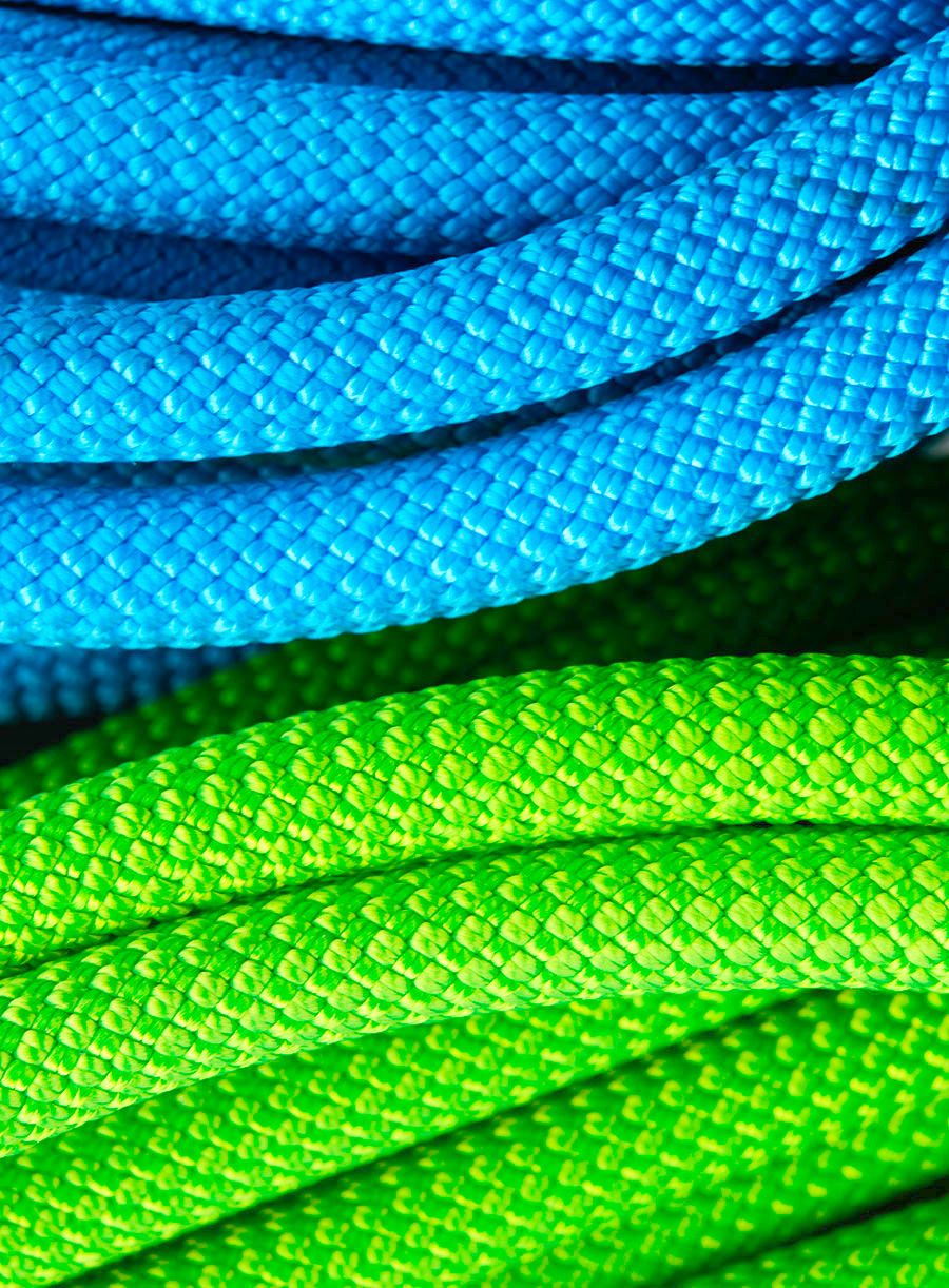 Half uže Beal Opera 8,5 mm 60 m Unicore Dry Cover x 2 - green/blue