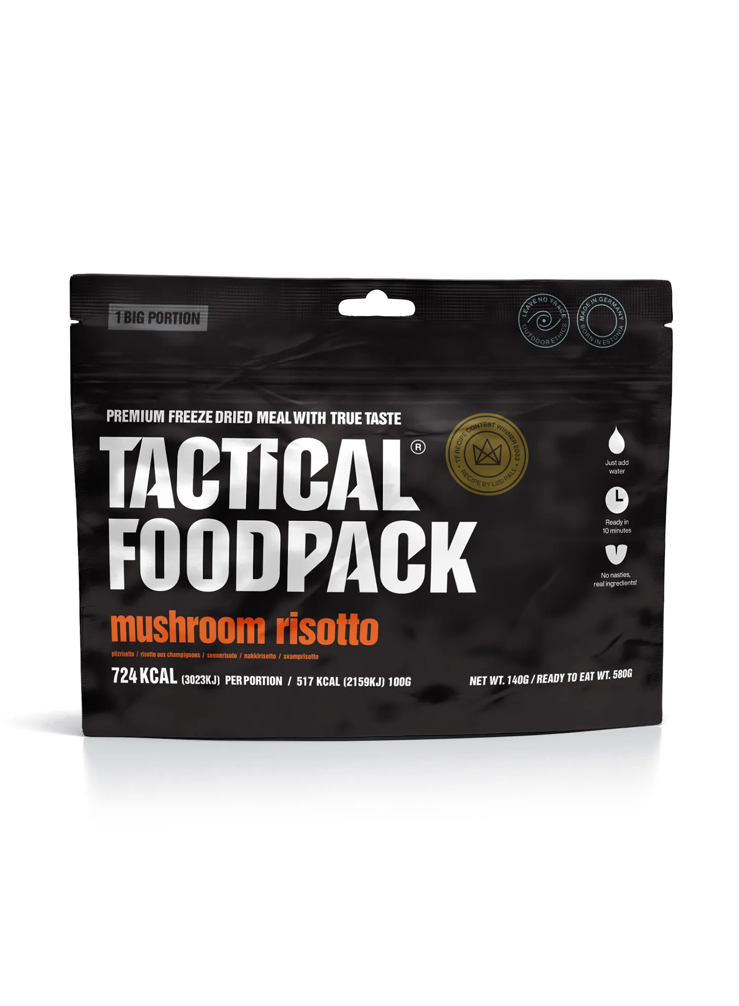 Liofilizat Tactical Foodpack Rižoto od gljiva 580 g