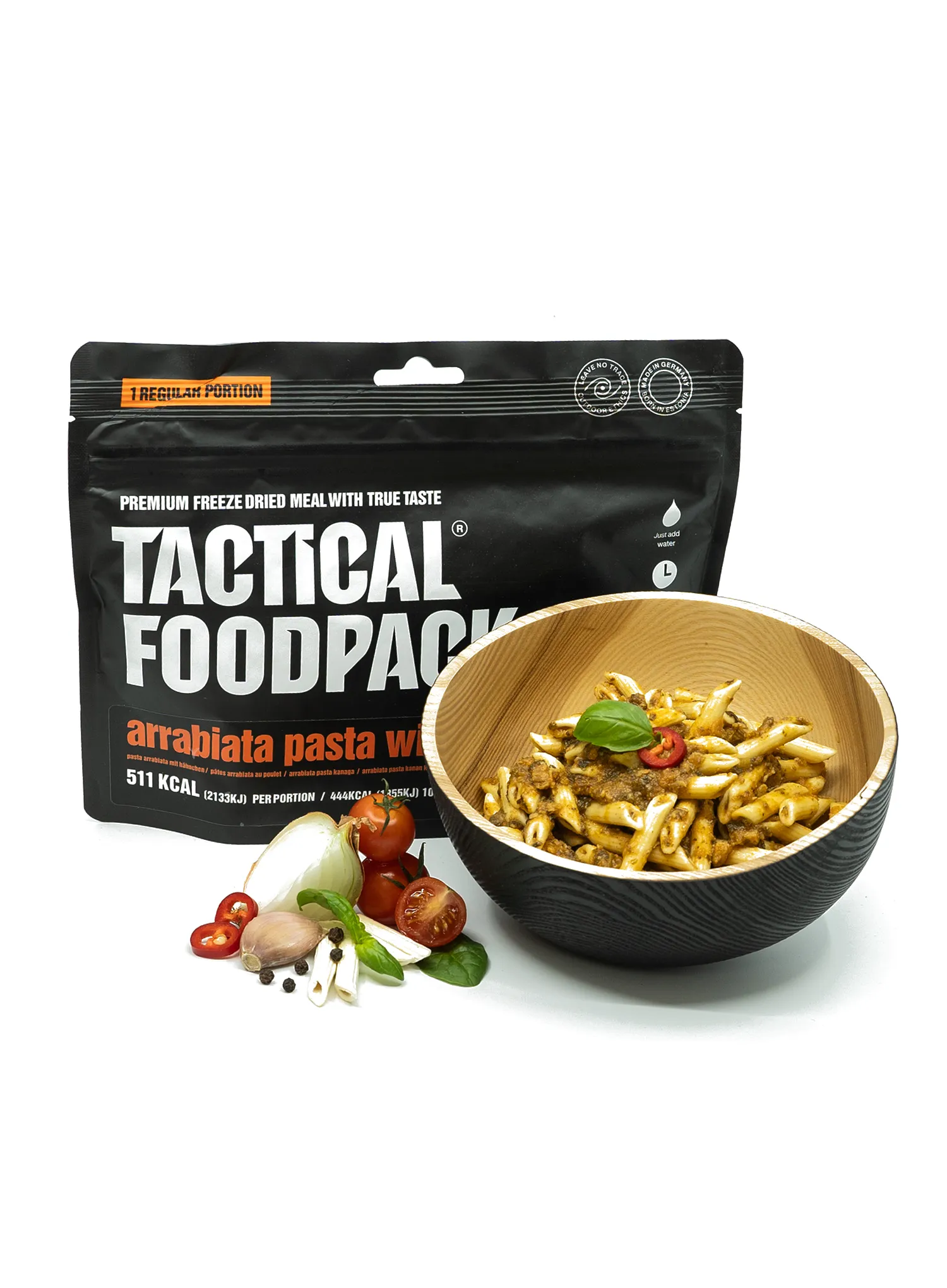 Liofilizat Tactical Foodpack Tjestenina arrabiata s piletinom 415 g