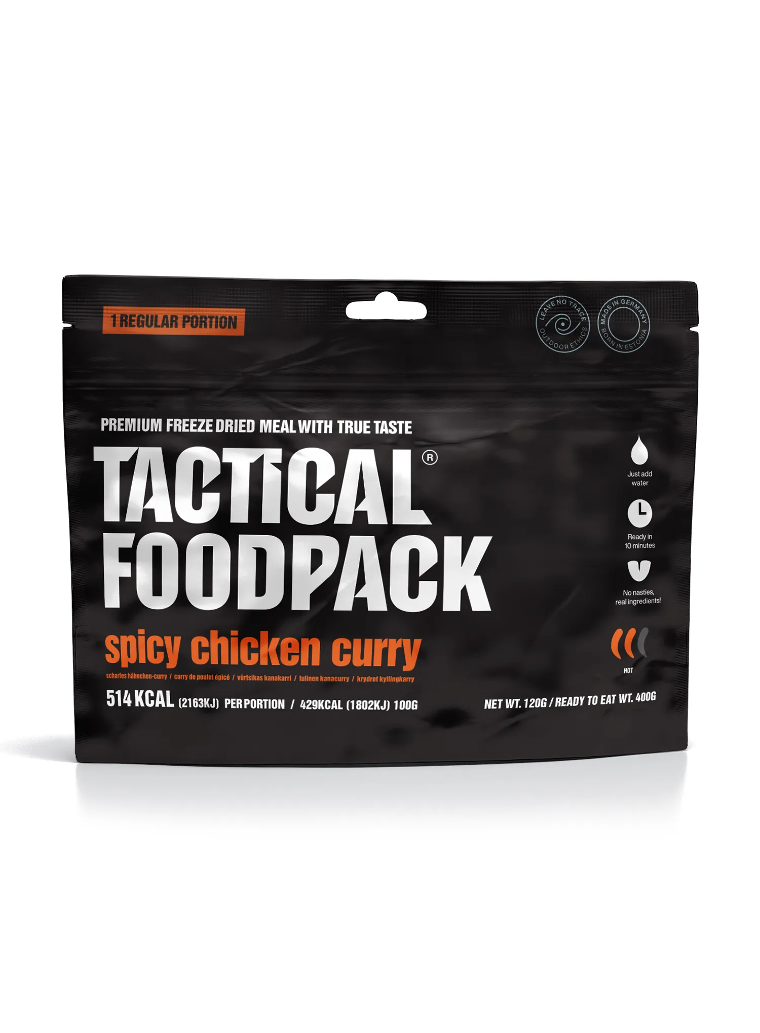Liofilizat Tactical Foodpack Začinjena pileća curry 400 g
