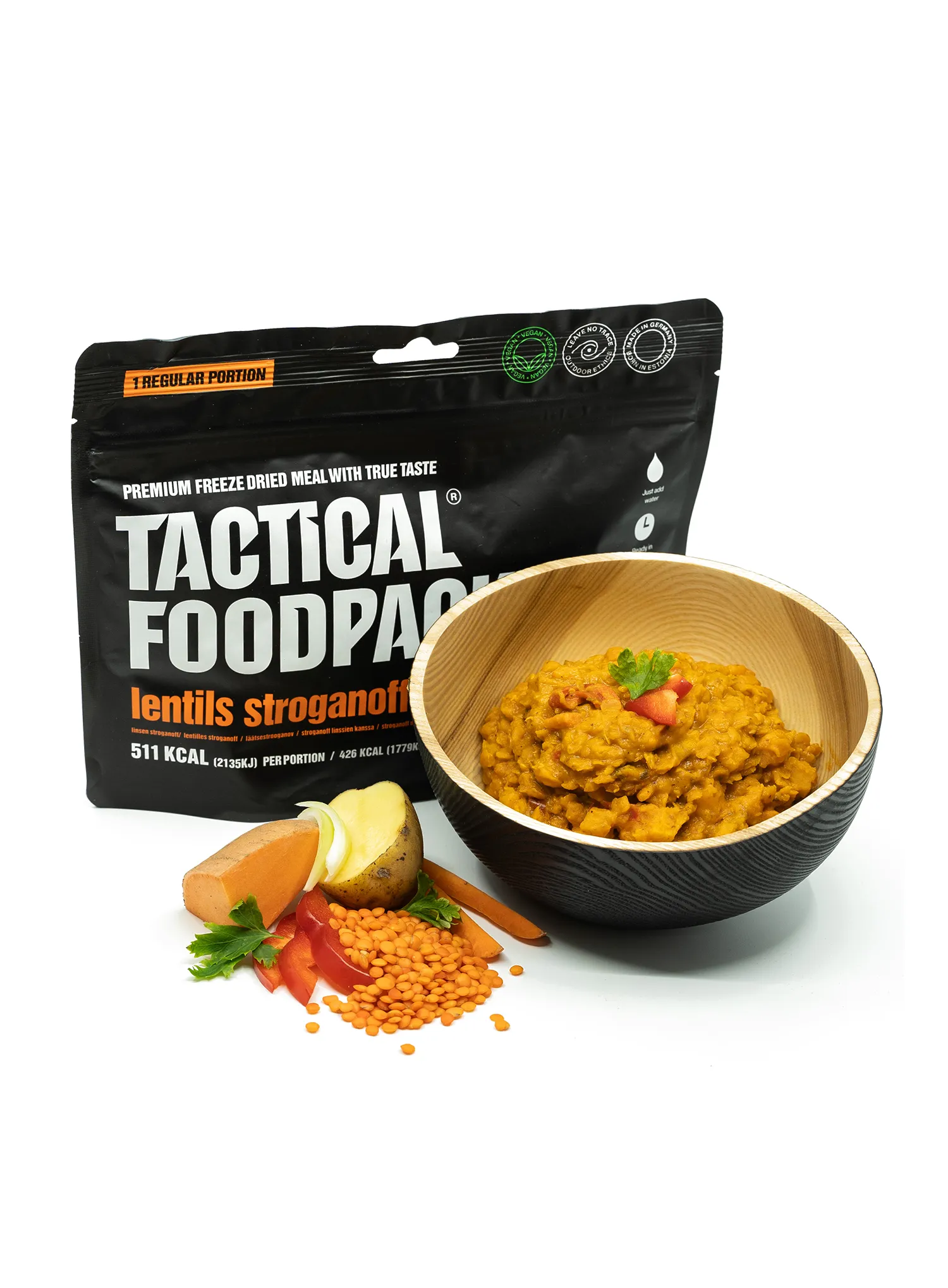 Liofilizat Tactical Foodpack Leća a la Stronagow 440 g
