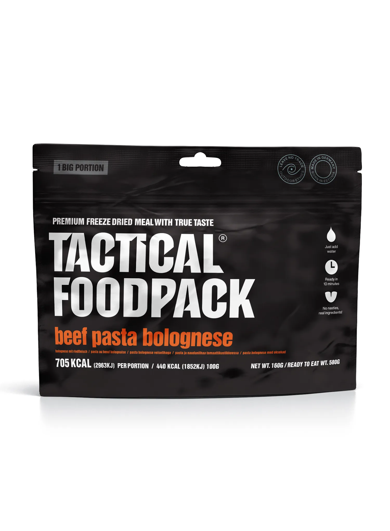 Liofilizat Tactical Foodpack Spaghetti bolognese s goveđim mesom 580 g