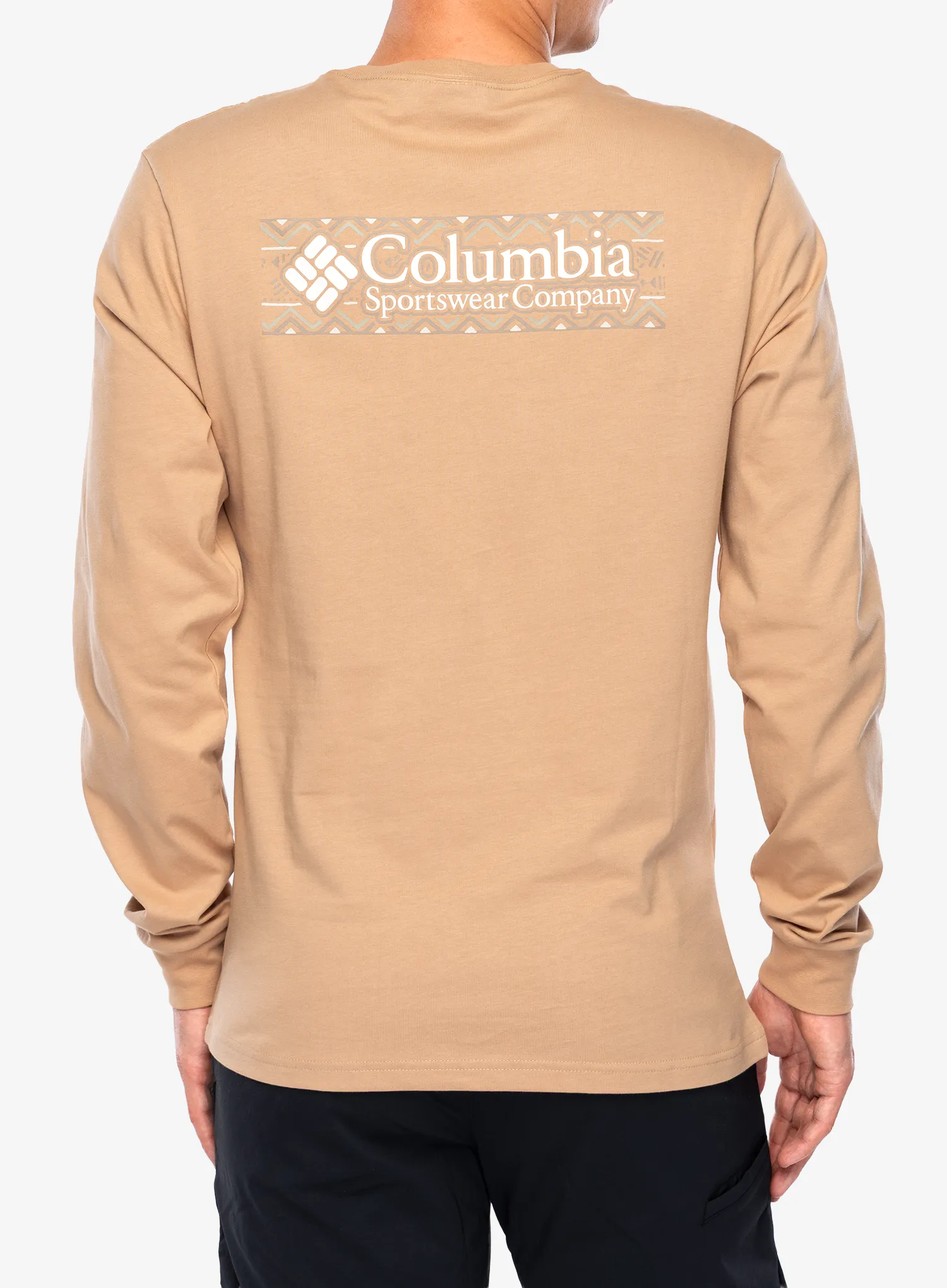 Majica dugih rukava Columbia Explorers Canyon LS T-Shirt - canoe/branded blanket