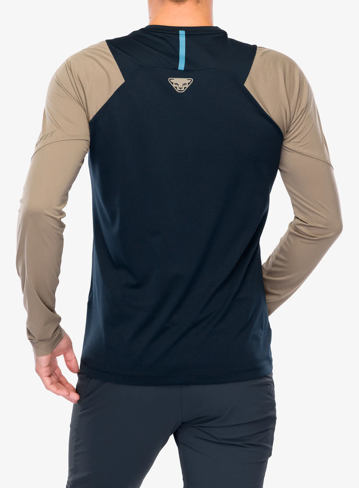 Majica dugih rukava Dynafit Transalper L/S Tee - blueberry fallen rock