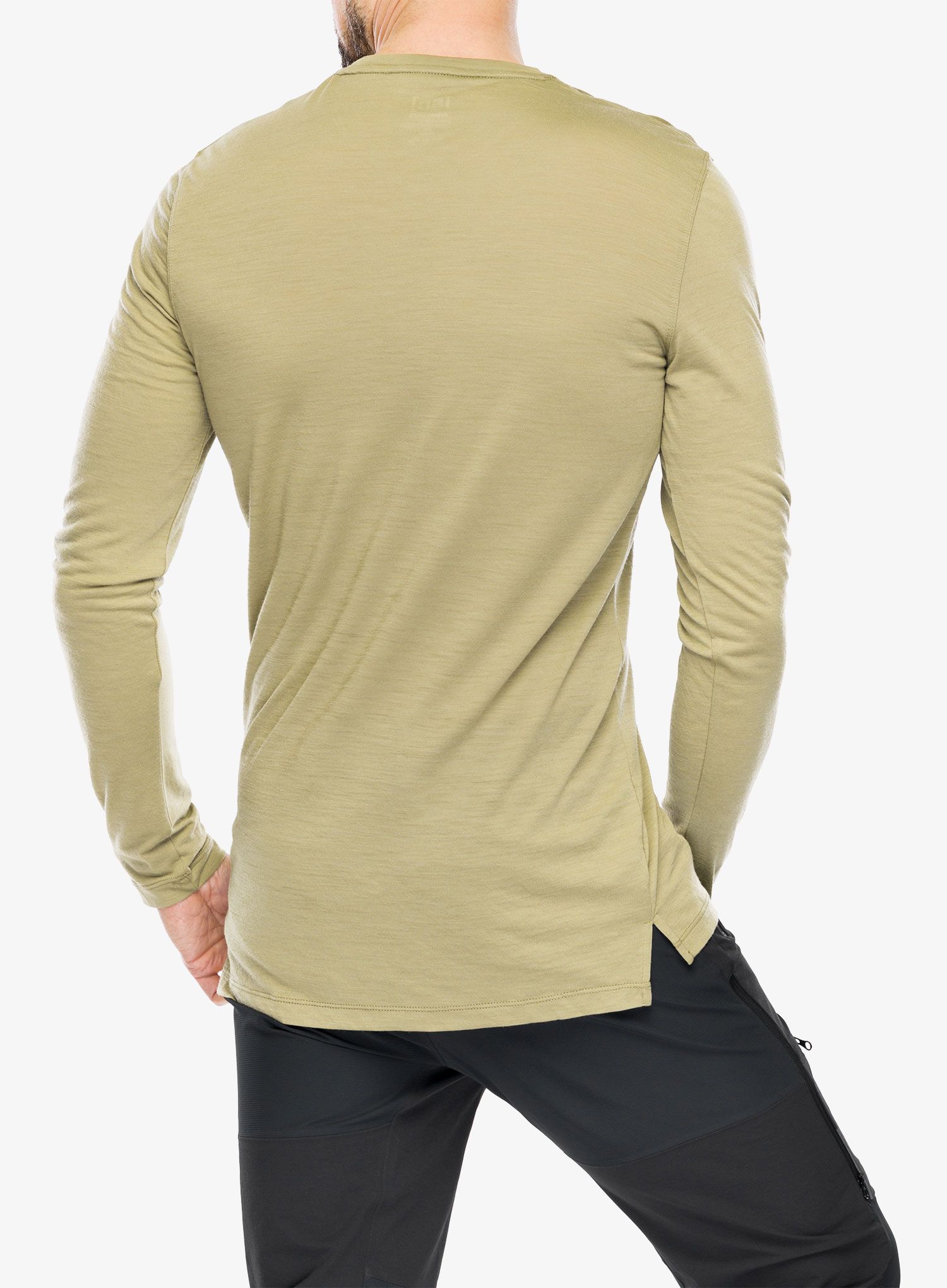 Majica dugih rukava Super.natural Grid Logo Ls - aloe/blueberry