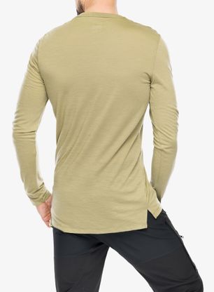 Majica dugih rukava Super.natural Grid Logo Ls - aloe/blueberry