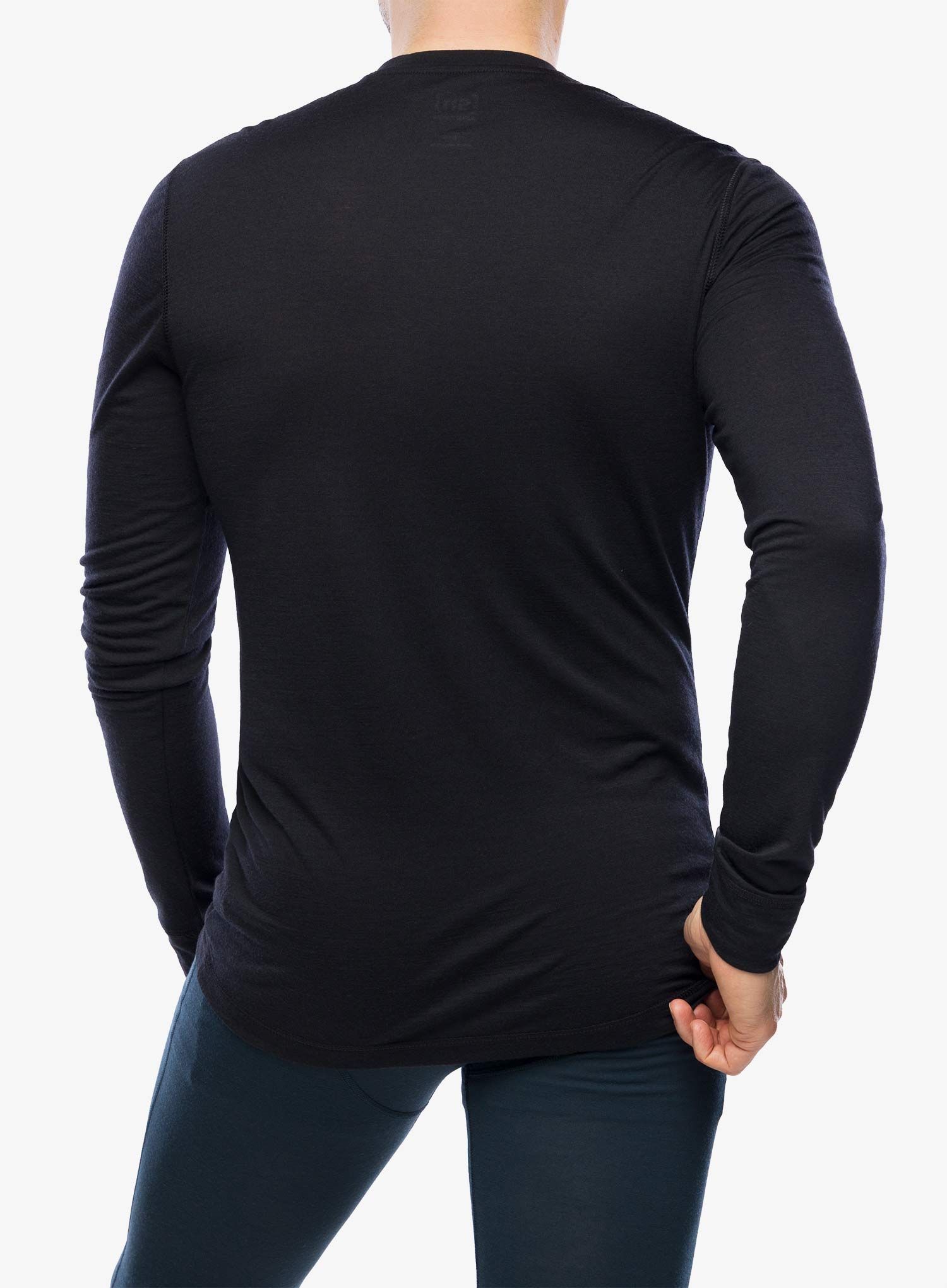 Majica dugih rukava Super.natural Tundra175 Ls - black