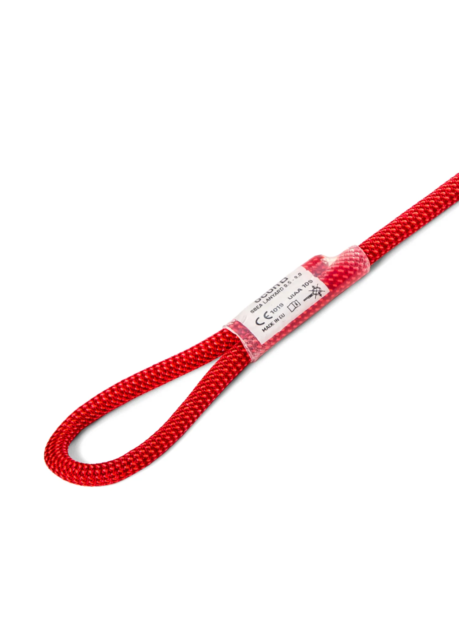 Ipsilon Ocun Sbea Lanyard 9,5-9,8 mm 40 cm - red/red