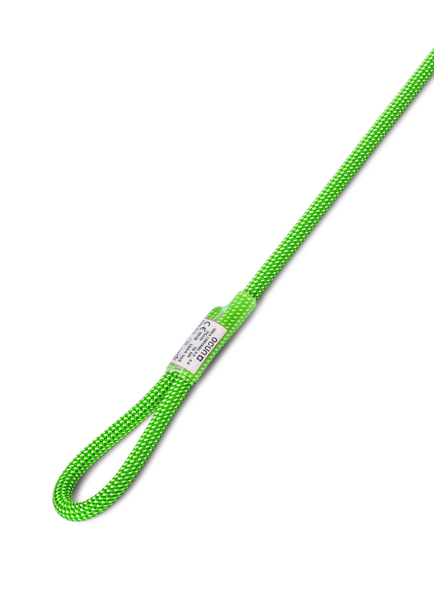 Ipsilon Ocun Sbea Lanyard 9,5 mm 75 cm - green/ice mint