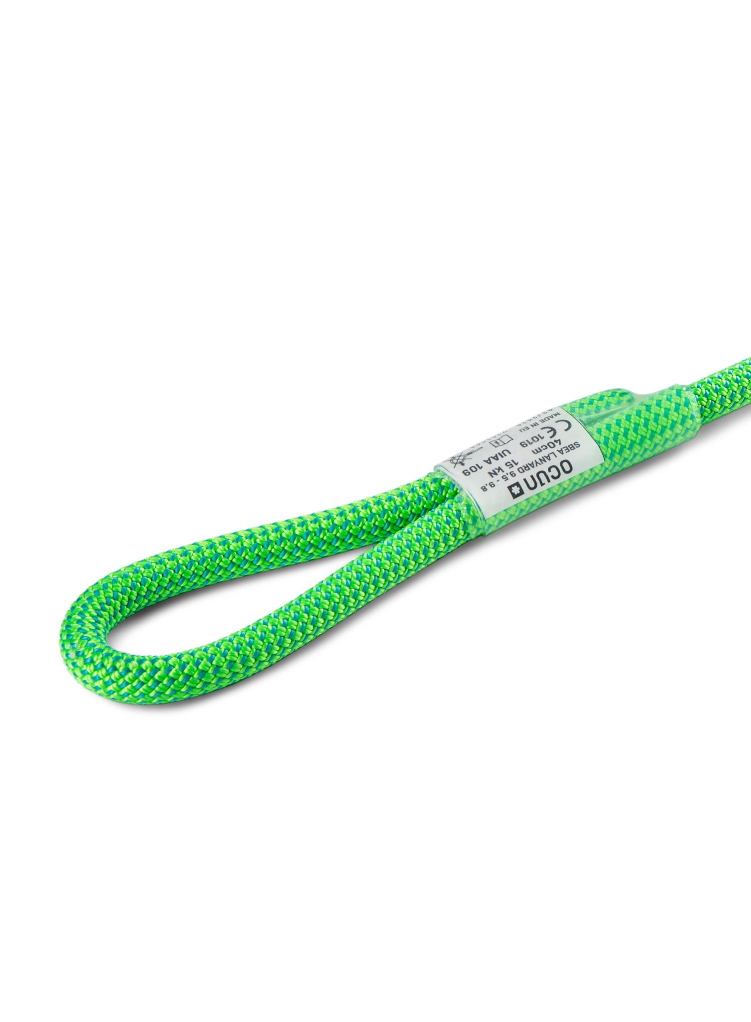 Ipsilon Ocun Sbea Lanyard 9,8 mm 40 cm - green/icemint