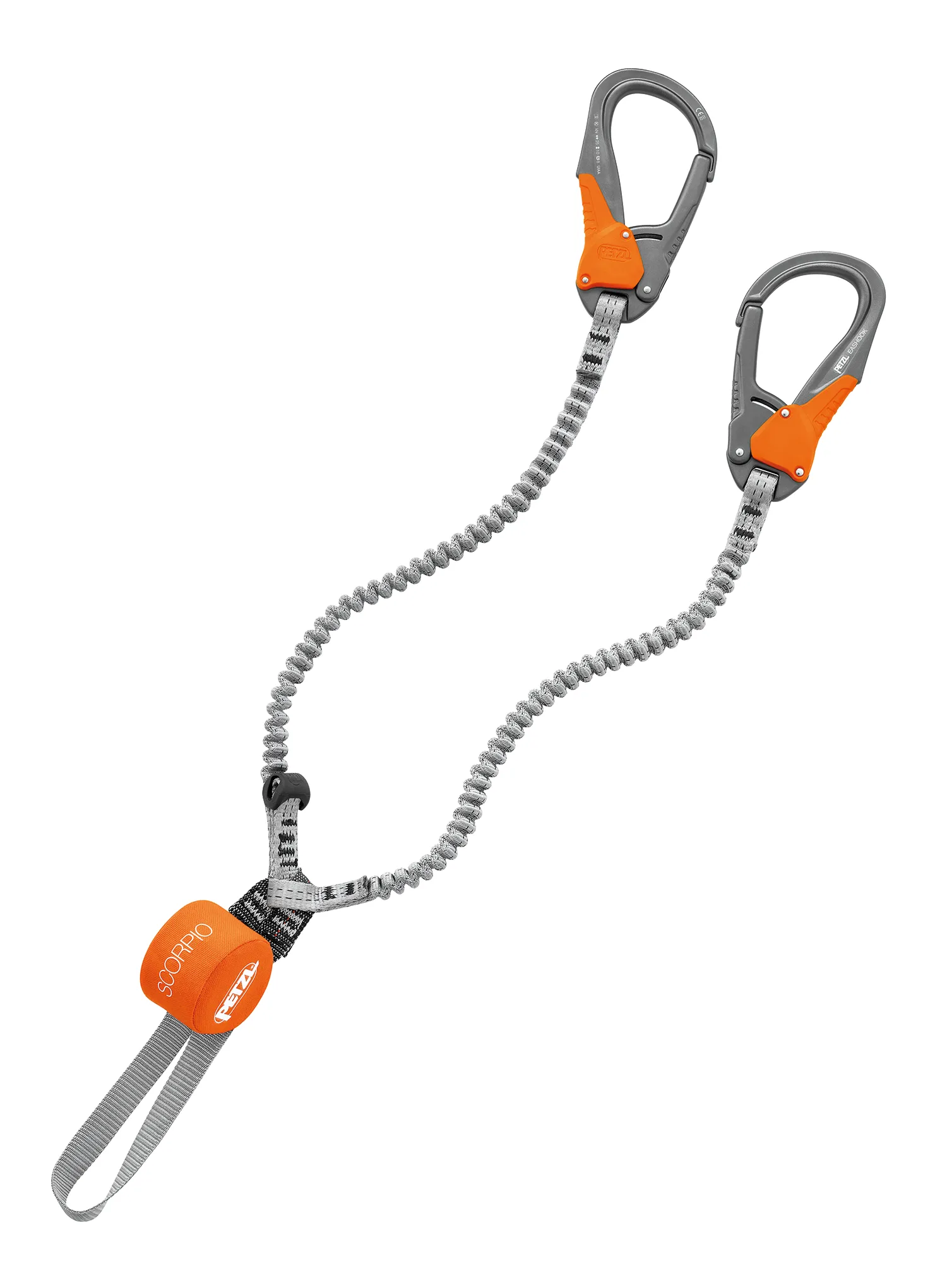 Ipsilon via ferrata Petzl Scorpio Eashook - orange