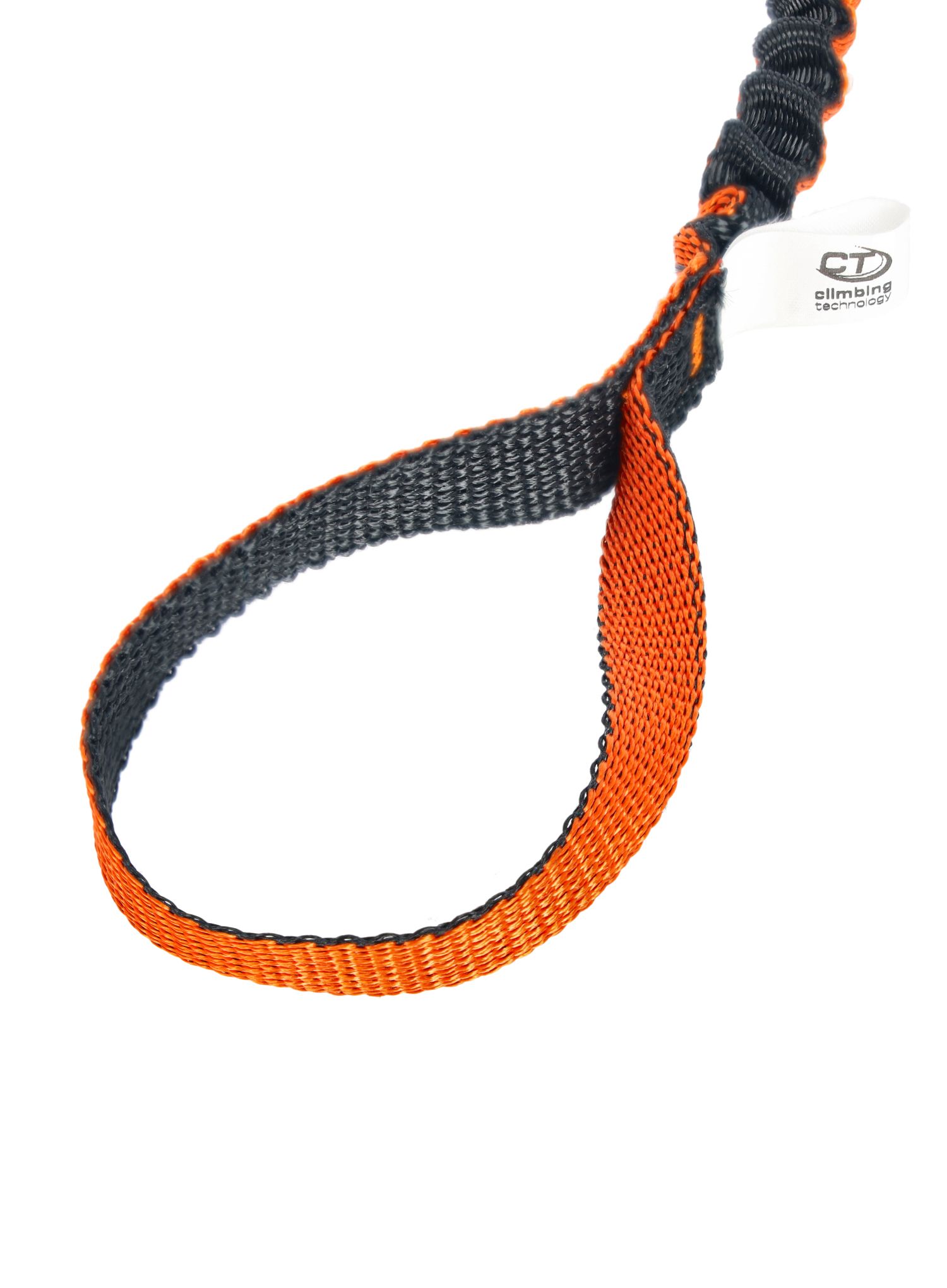 Dvokrako uže za cepin Climbing Technology Whippy - black/orange