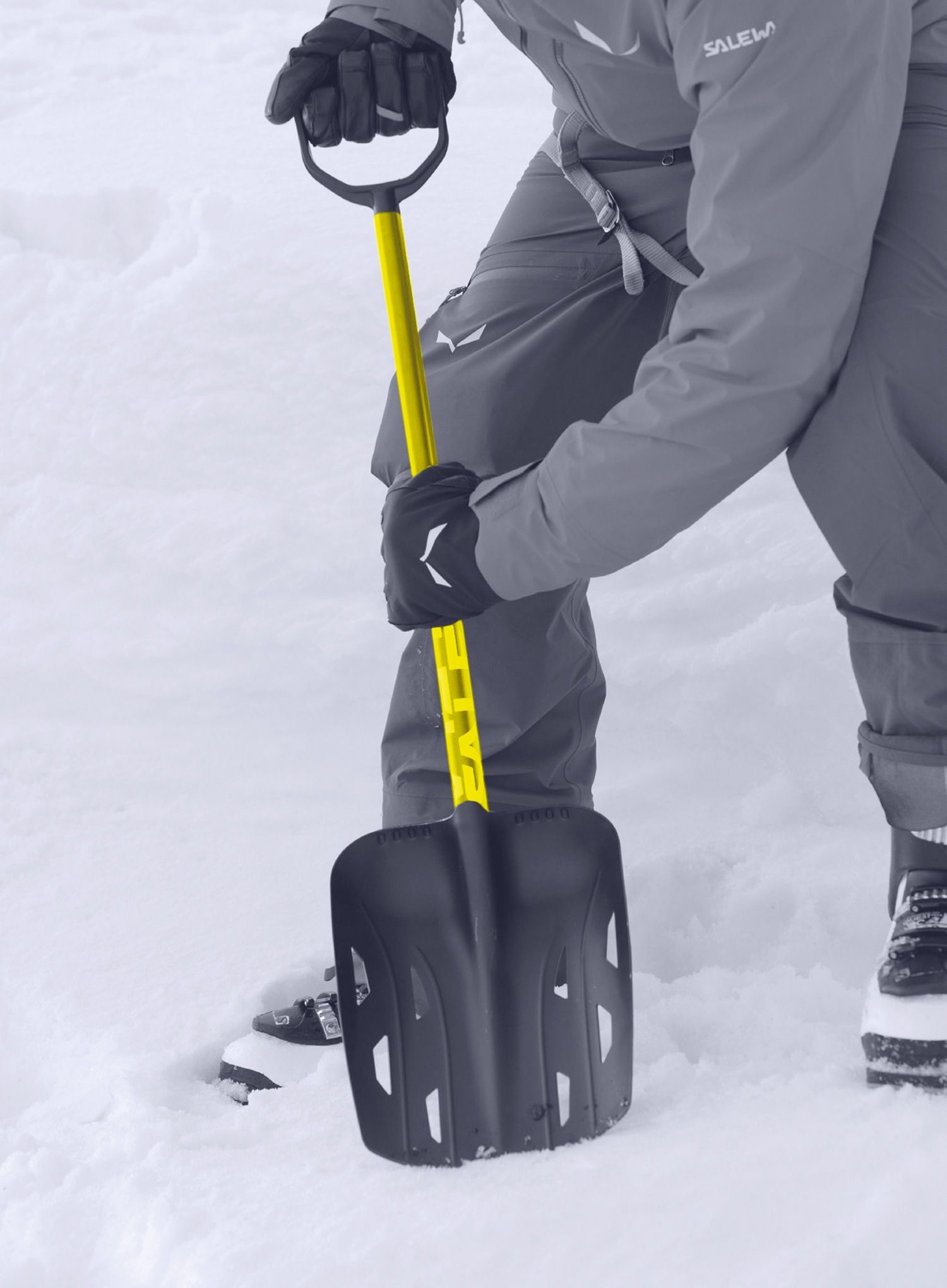 Lavina lopata Salewa Scratch SL Shovel - yellow