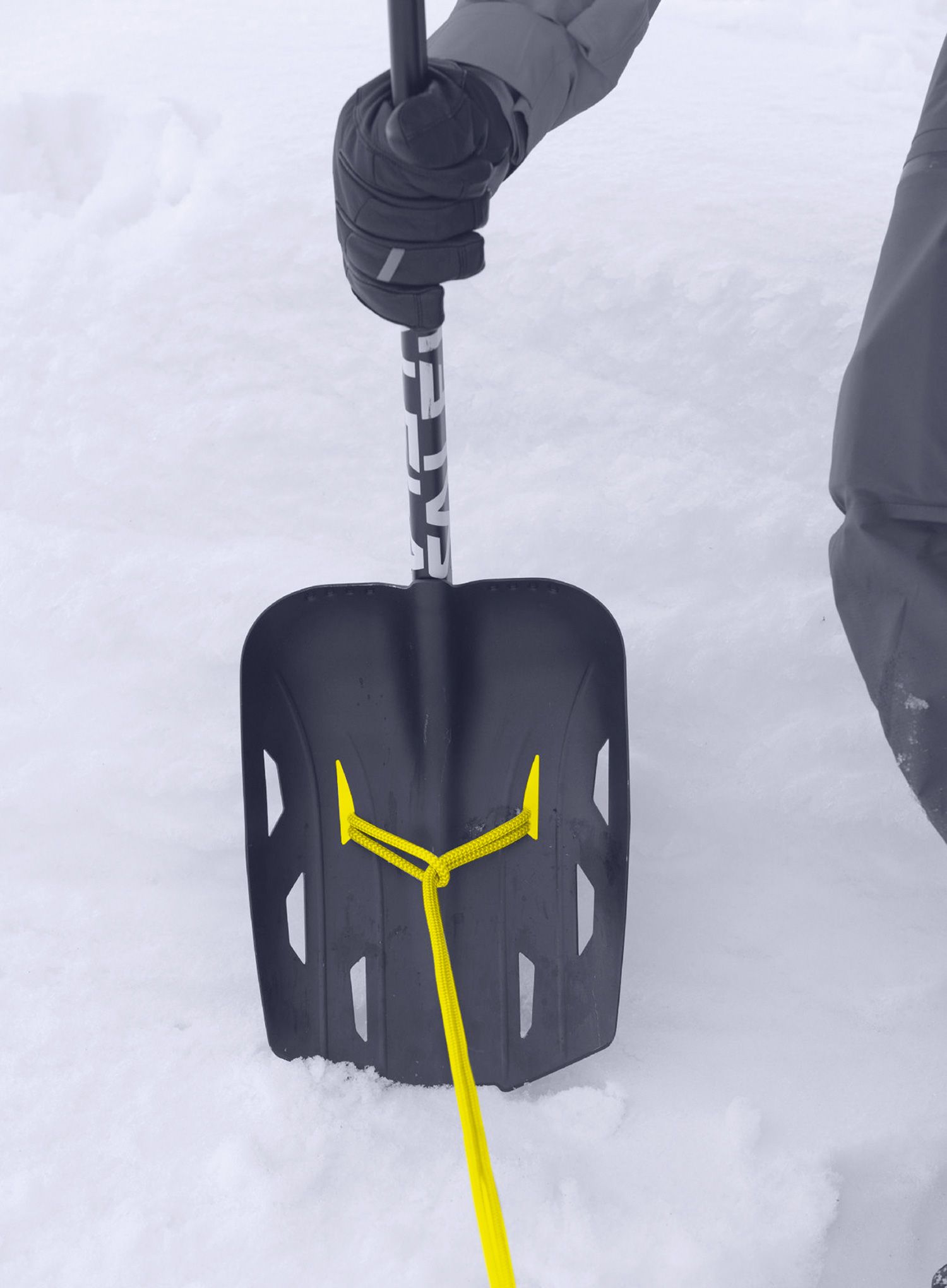 Lavina lopata Salewa Scratch SL Shovel - yellow