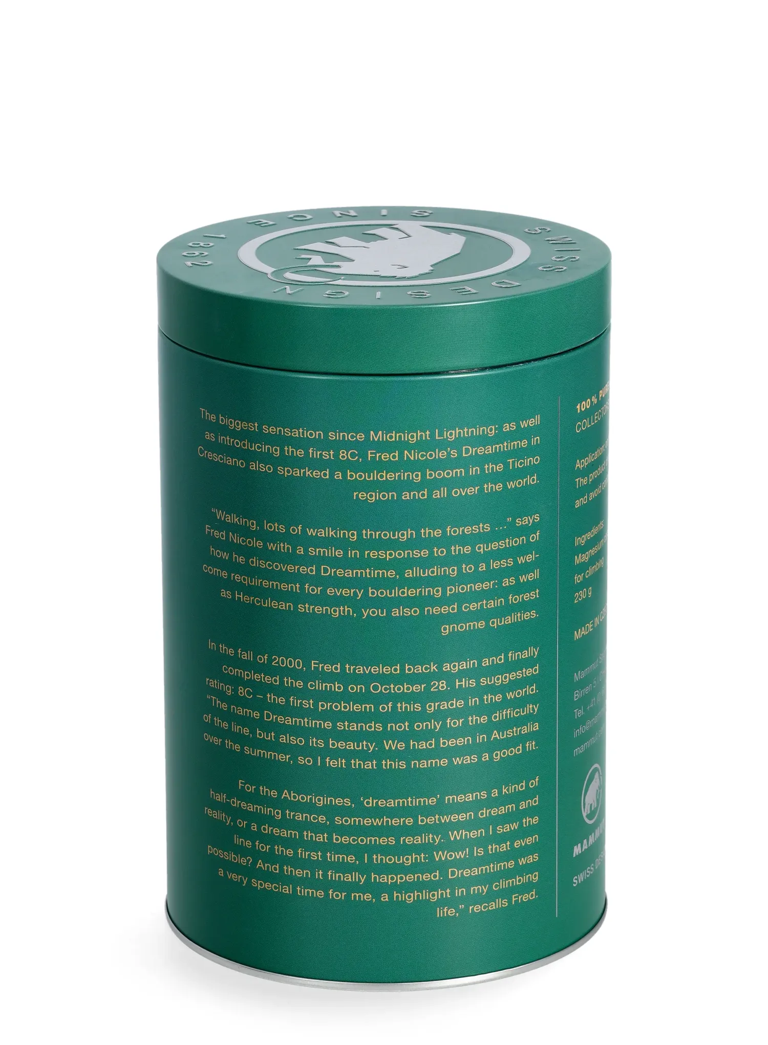 Magnezij Mammut Pure Chalk Collectors Box 230 g - dreamtime