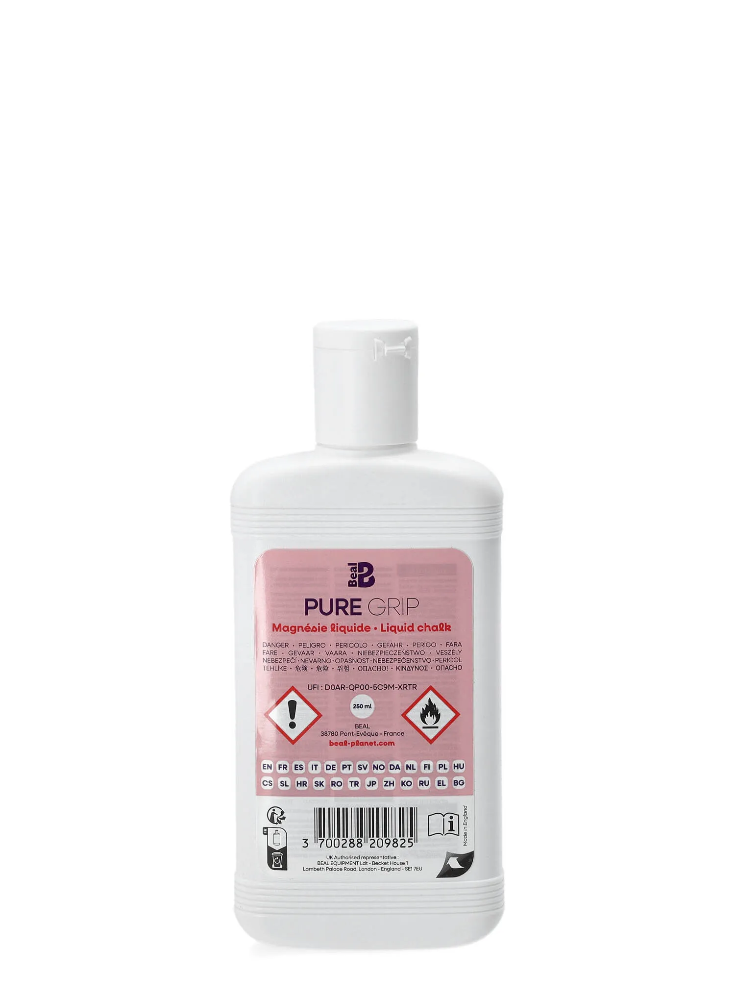 Tekući magnezij Beal Pure Grip 250 ml