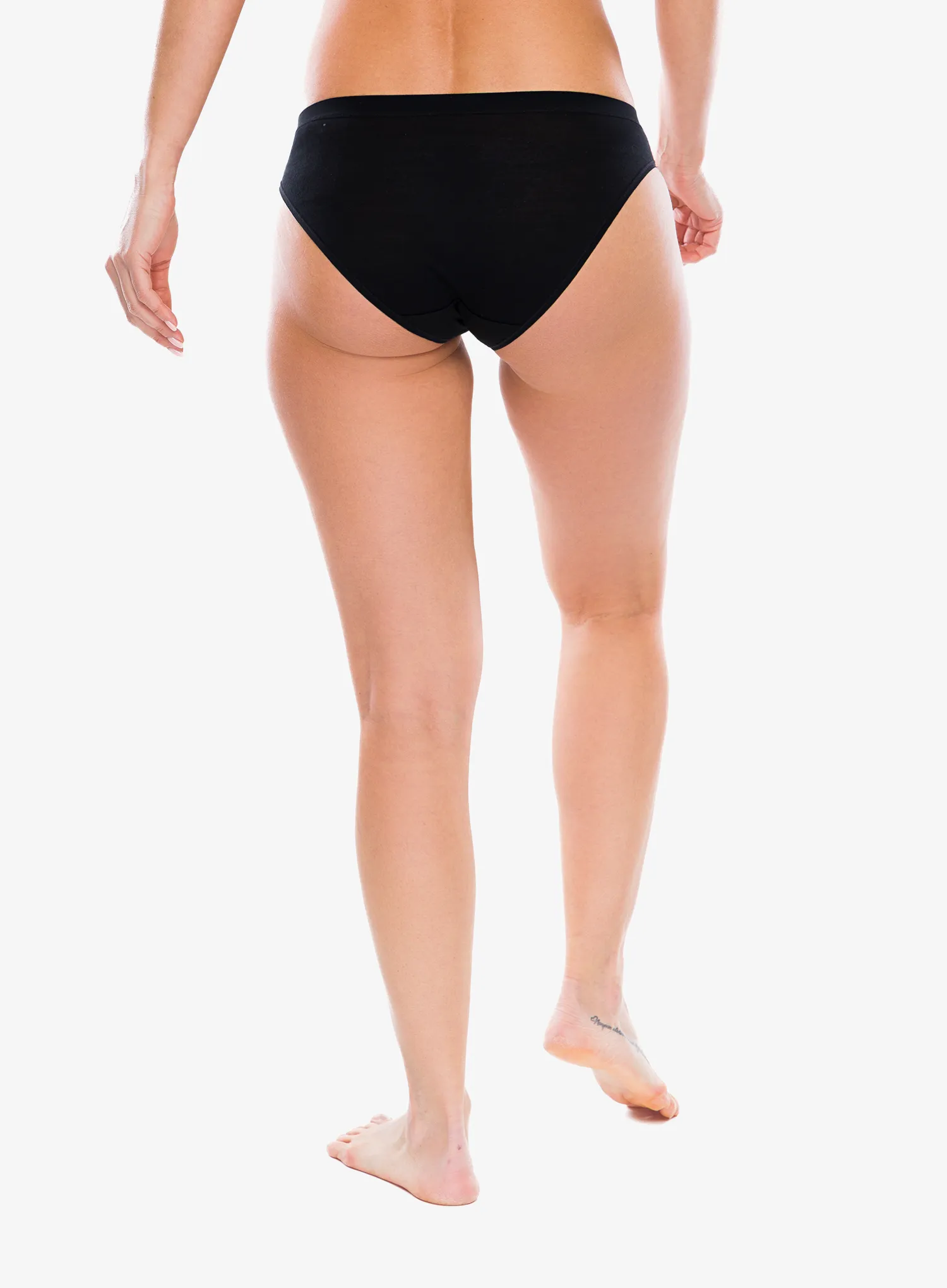Ženske termoaktivne gaćice Smartwool Everyday Merino Bikini Boxed - black