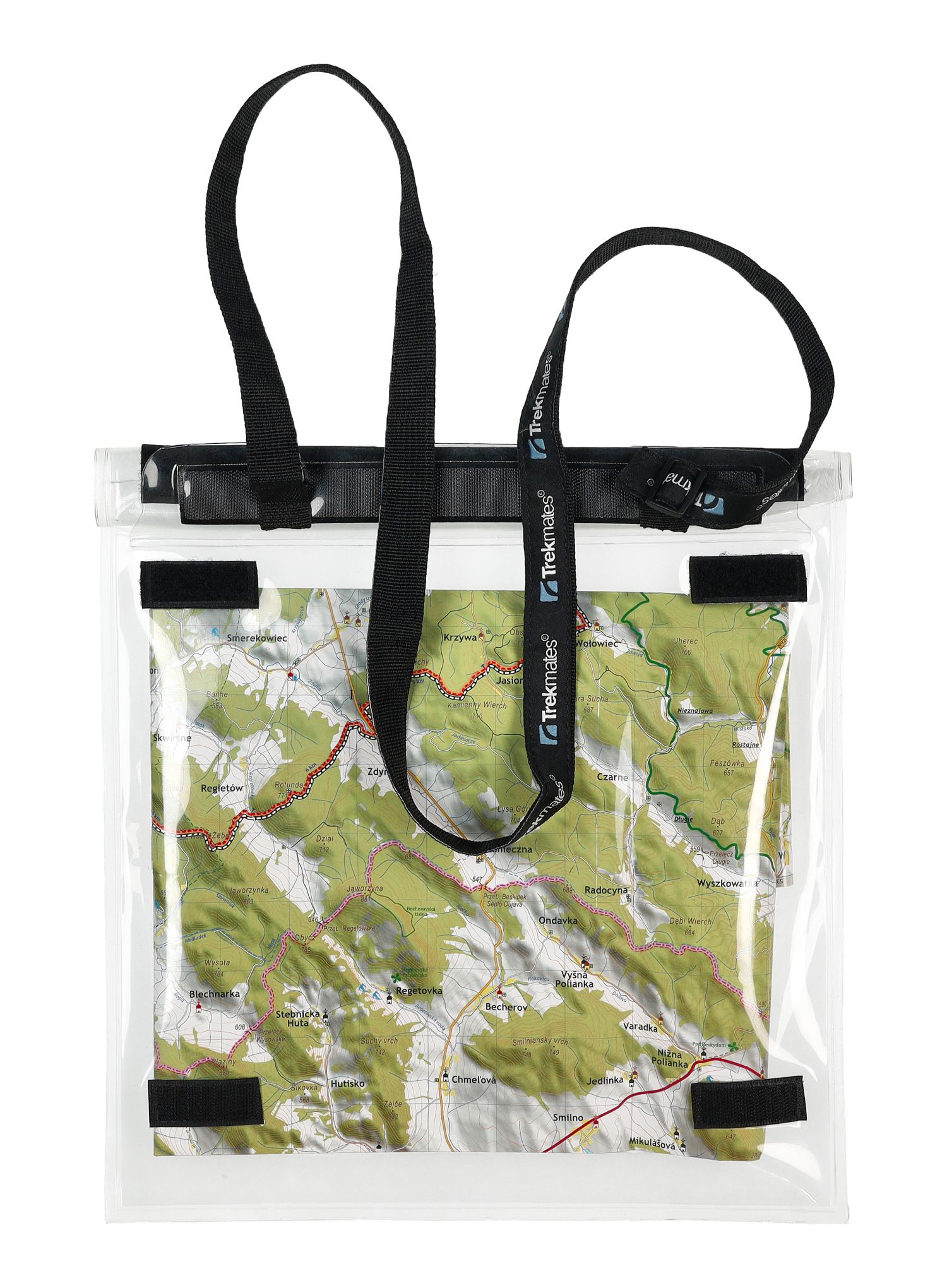 Torbica za kartu Trekmates Map Case - clear