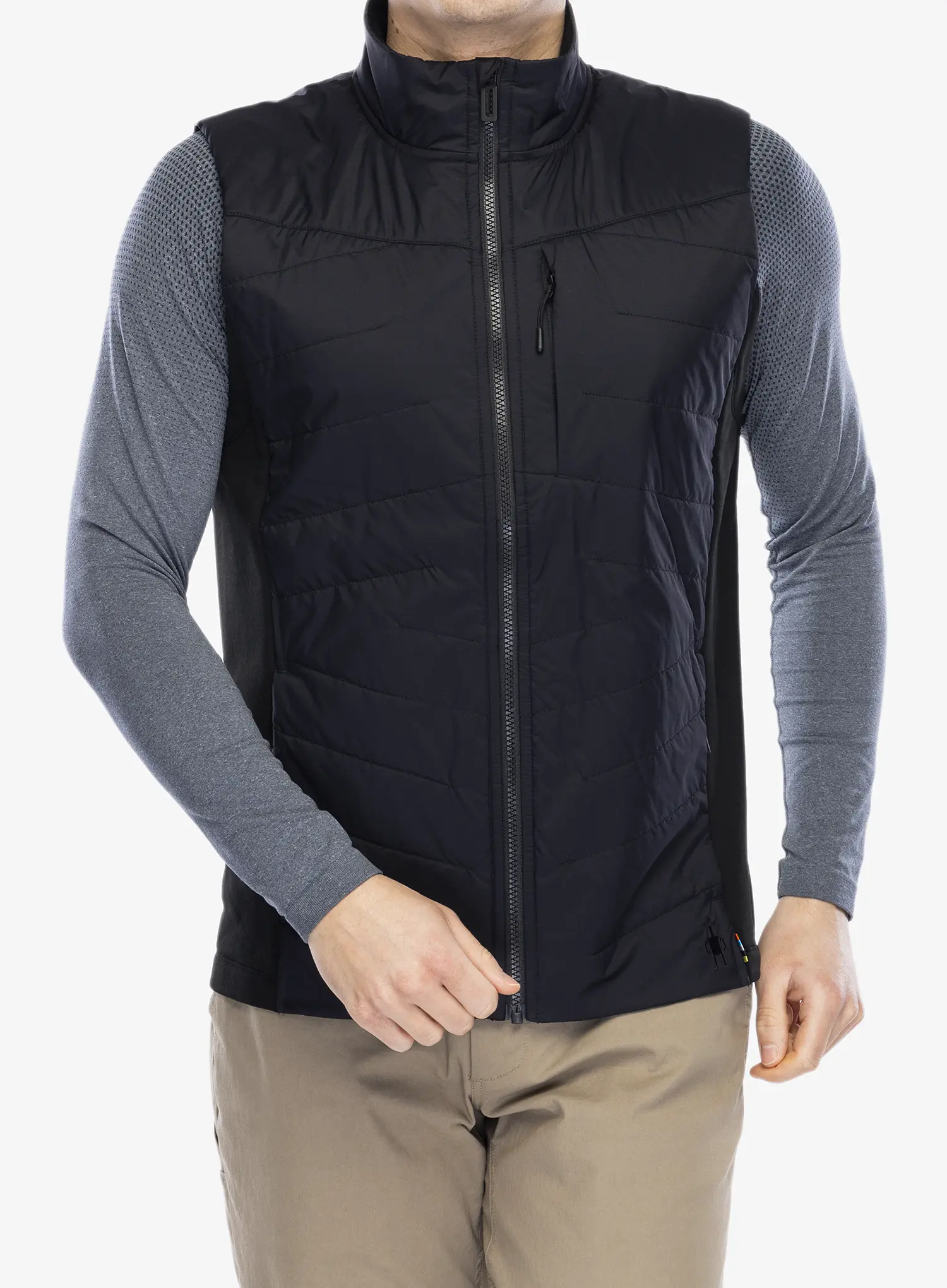 Prsluk s postavom Smartwool Smartloft Vest - black