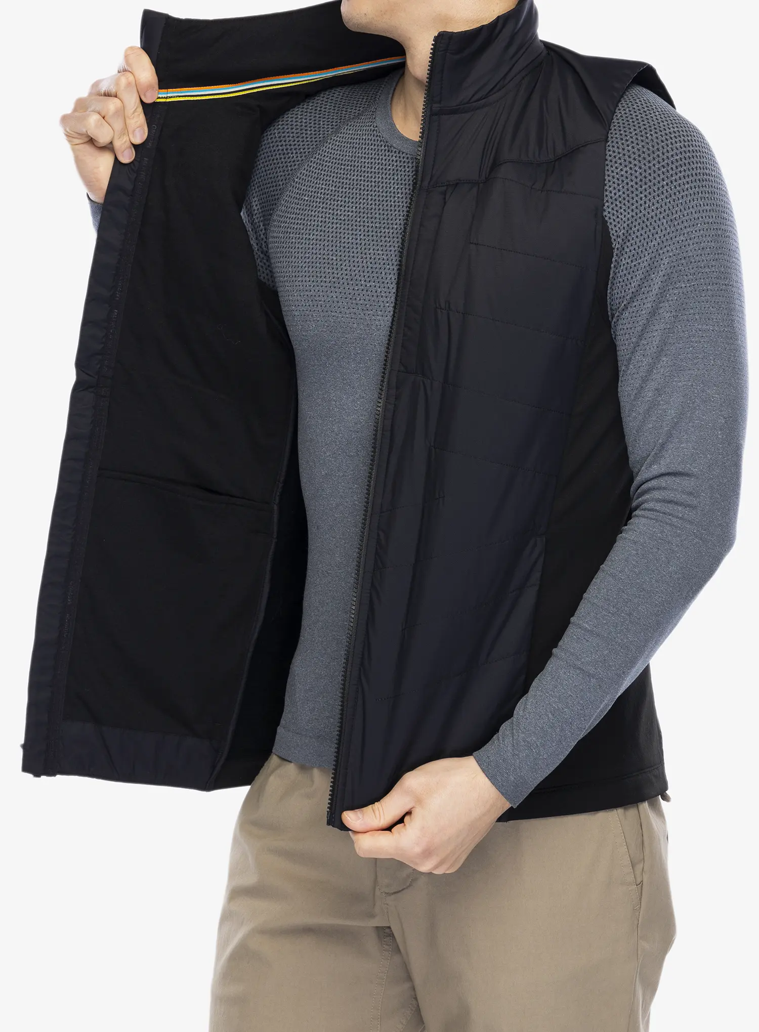 Prsluk s postavom Smartwool Smartloft Vest - black