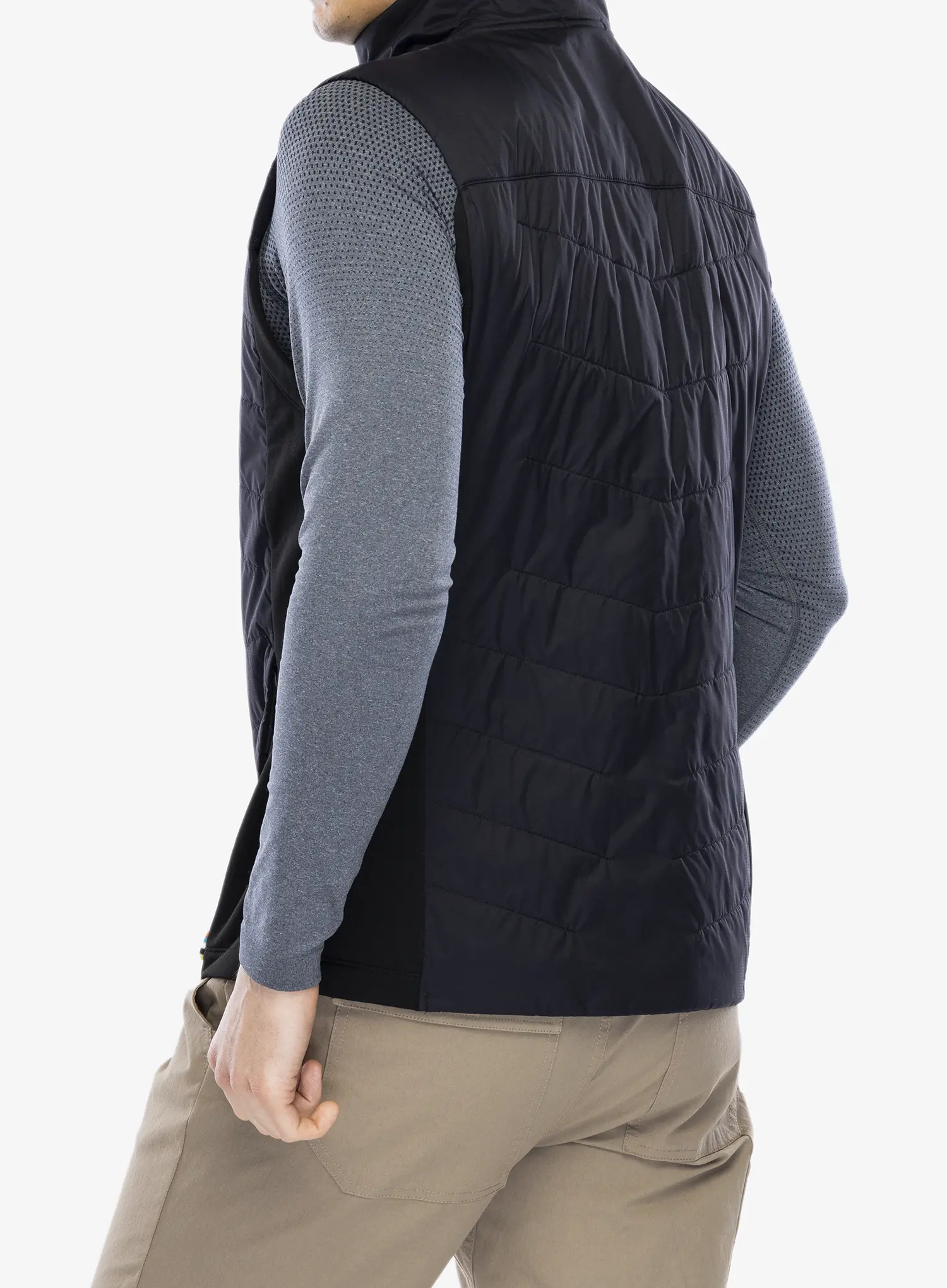 Prsluk s postavom Smartwool Smartloft Vest - black