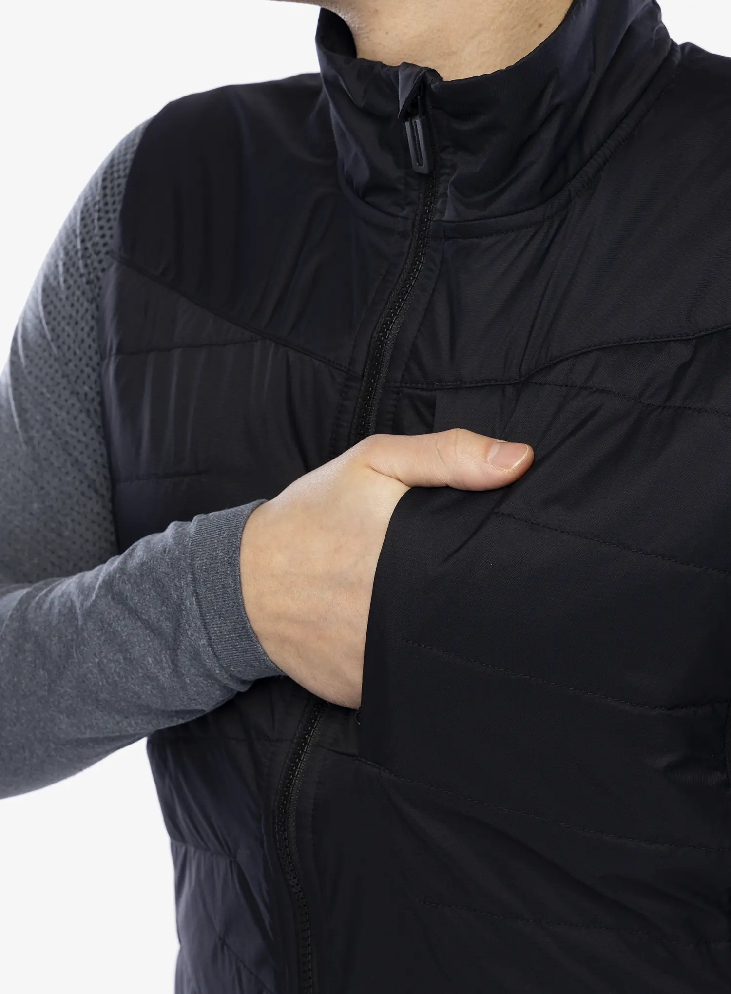 Prsluk s postavom Smartwool Smartloft Vest - black