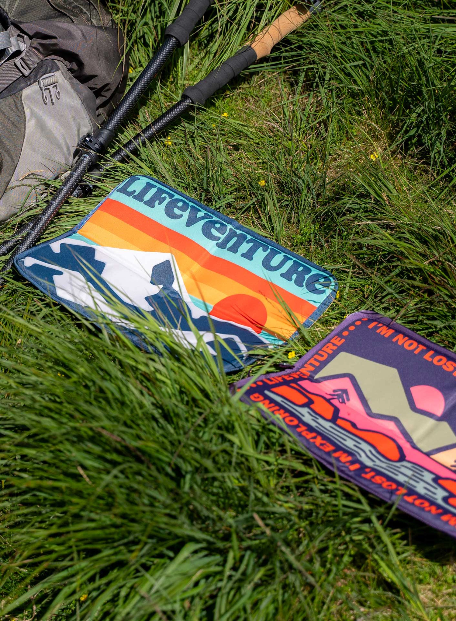 Podloga za sjedenje Lifeventure Sit Mat - retro