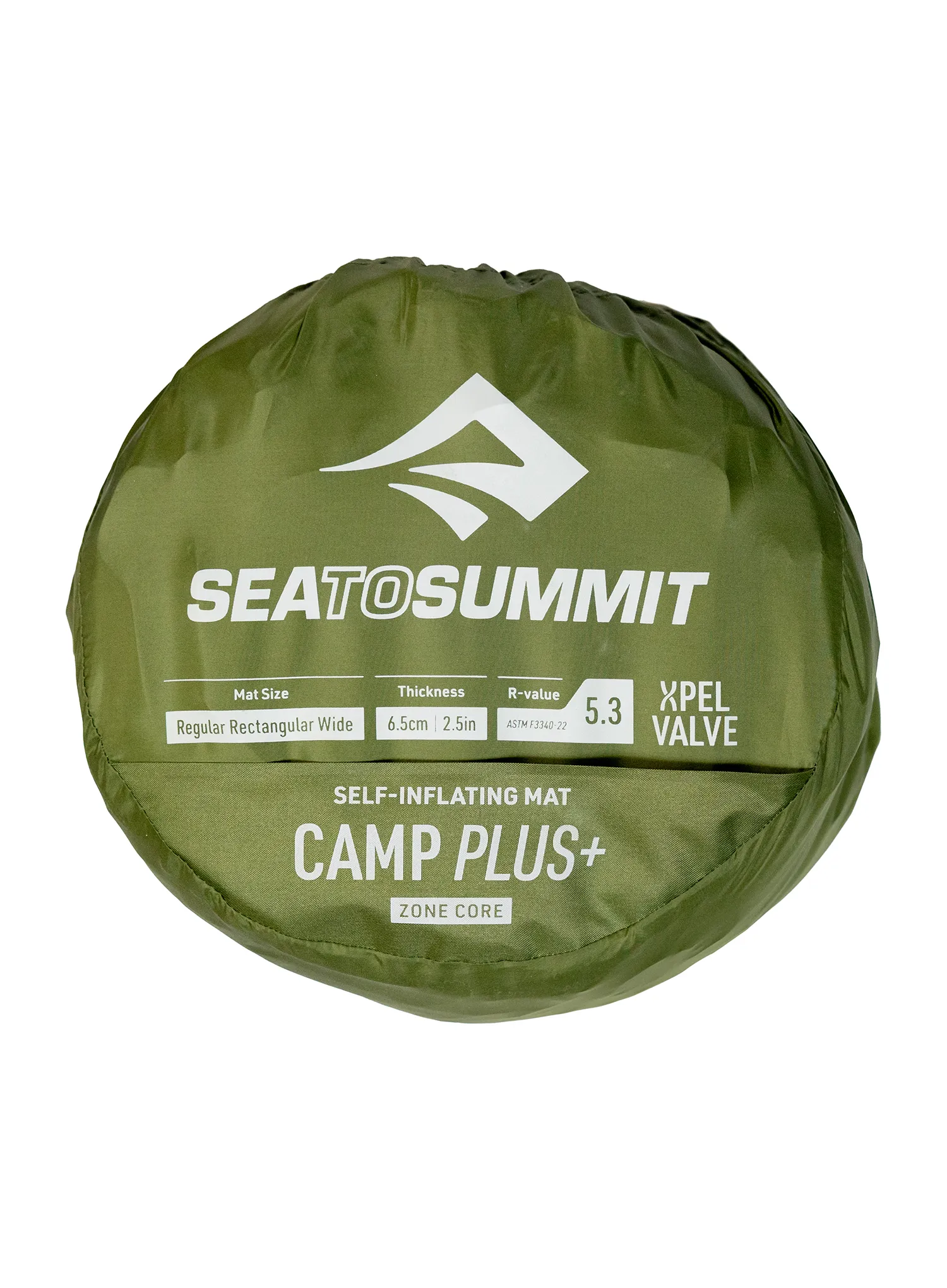 Samonapuhavajuća podloga Sea to Summit Camp Plus Mat RR - cypress