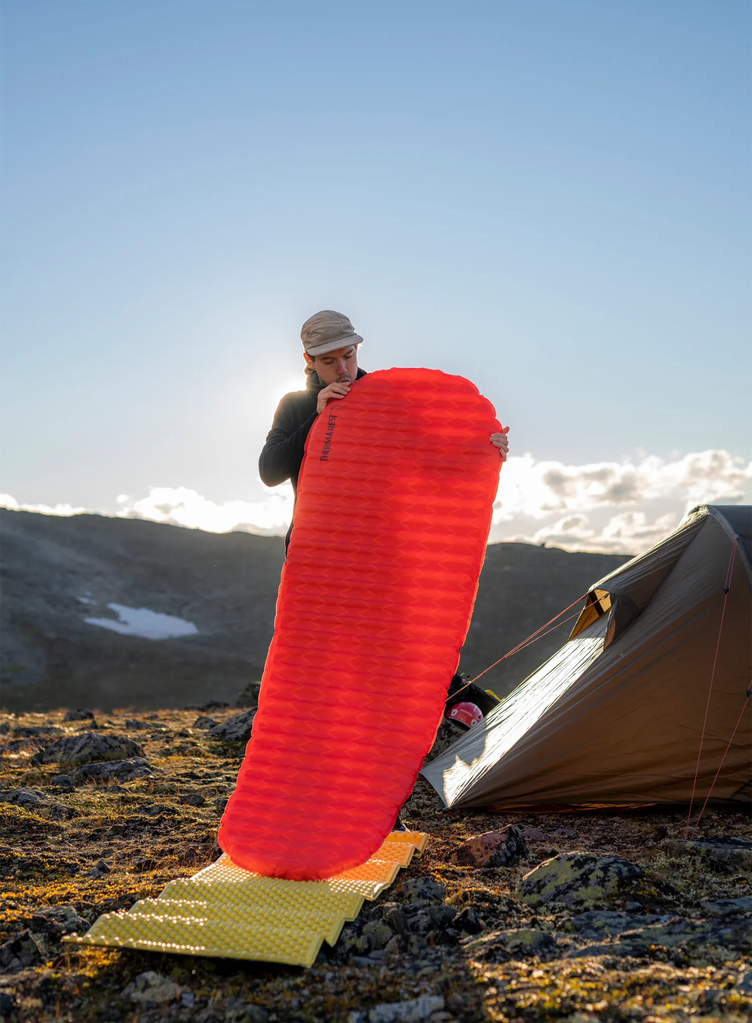 Samonapuhavajuća podloga Therm a Rest ProLite Apex L - heat wave
