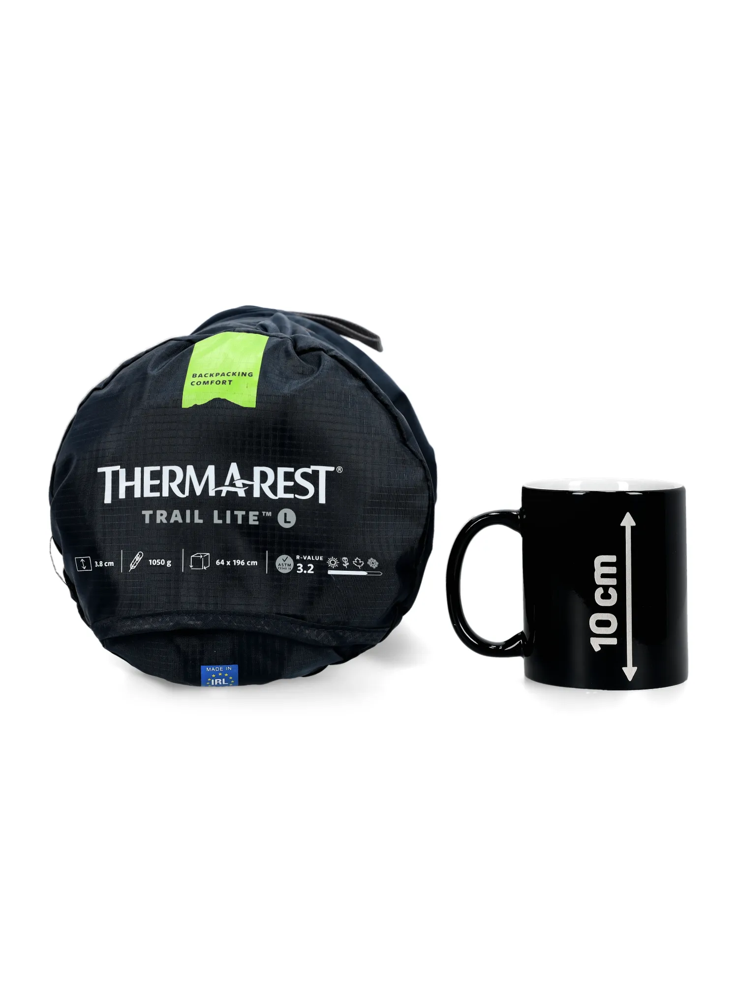 Samonapuhavajuća podloga Therm a Rest Trail Lite L - trooper grey