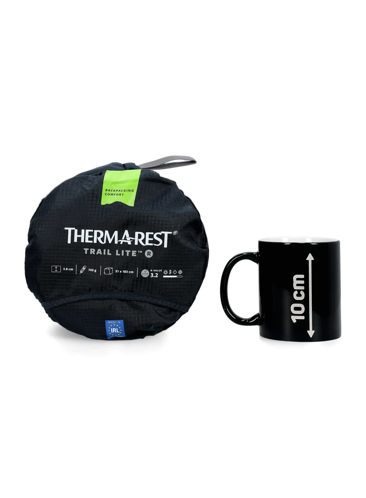 Samonapuhavajuća podloga Therm a Rest Trail Lite R - trooper grey