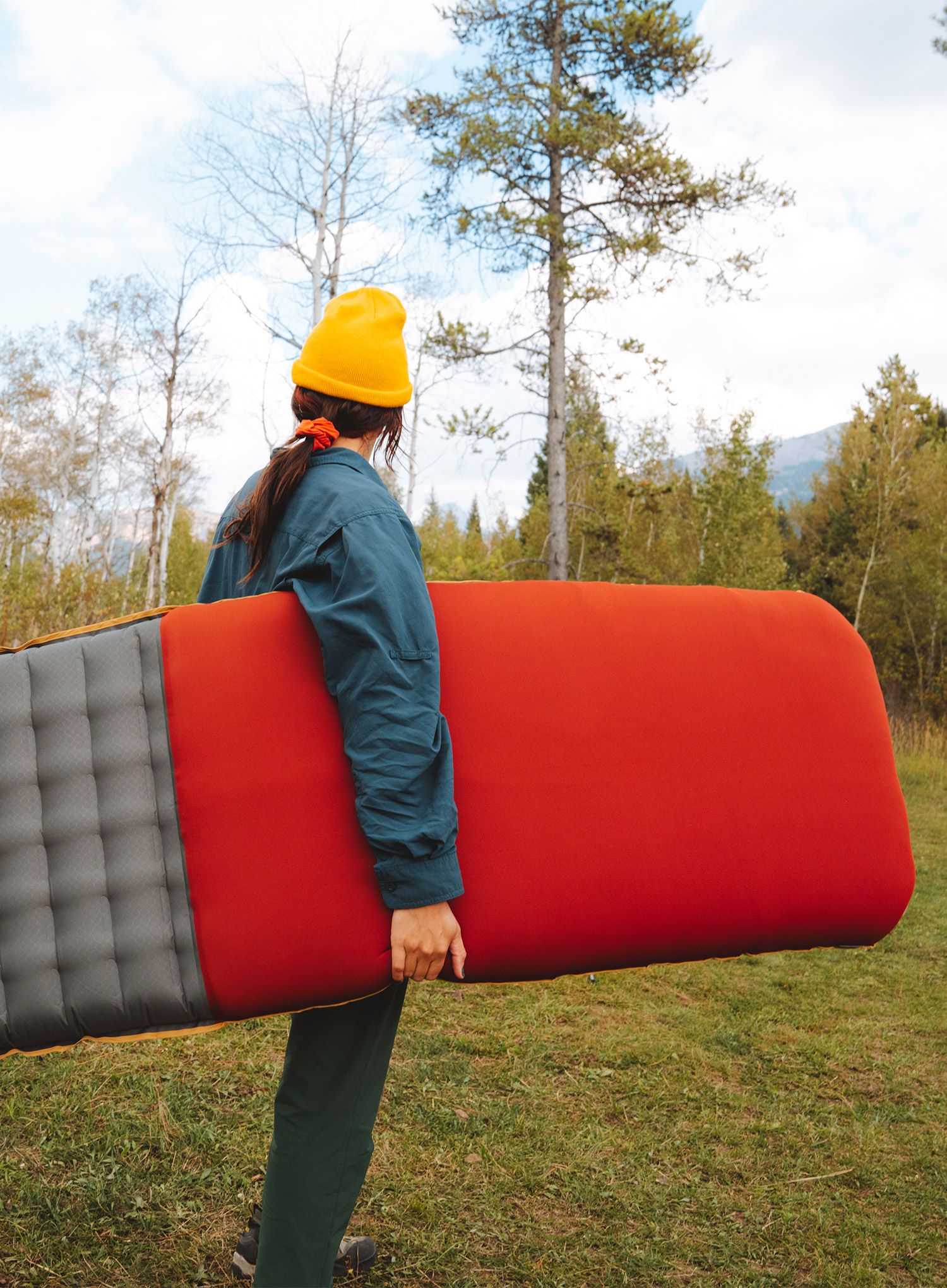 Planinarska podloga Klymit Insulated Klymaloft Sleeping Pad XL - red