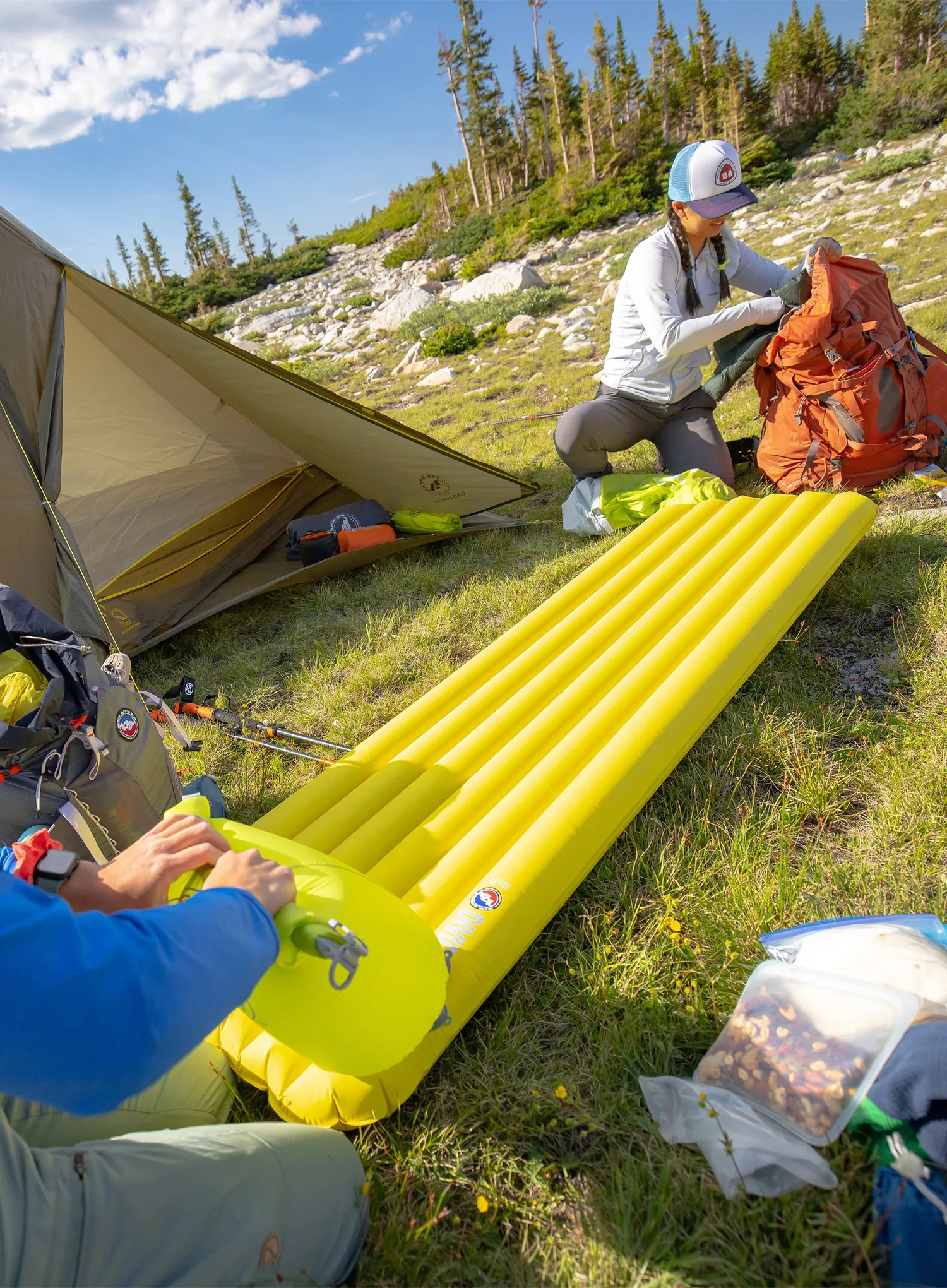 Madrac na napuhavanje Big Agnes Divide Insulated 20X72 Regular