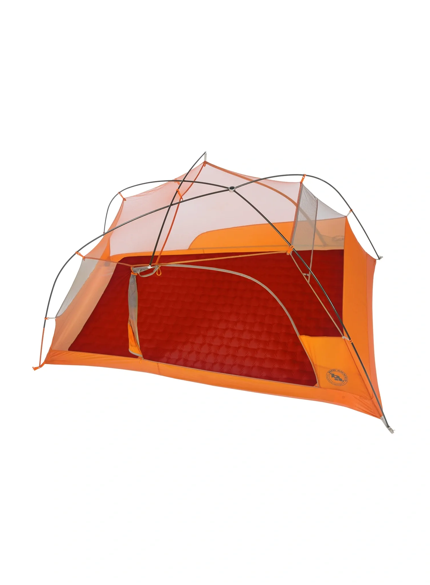 Madrac na napuhavanje Big Agnes Rapide Sl Insulated Tent Floor Pad Tapered - orange