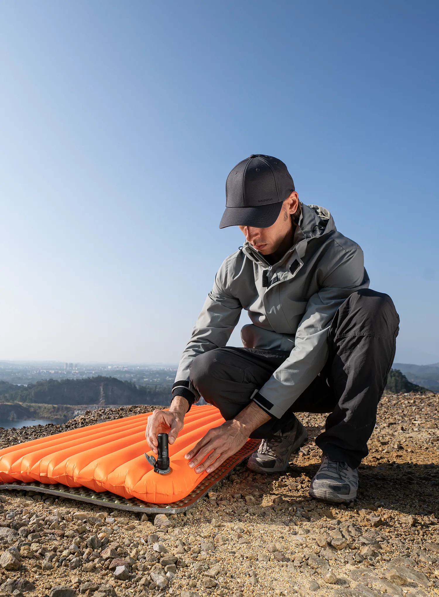 Madrac na napuhavanje Flextail Zero Mattress R05 Regular - orange