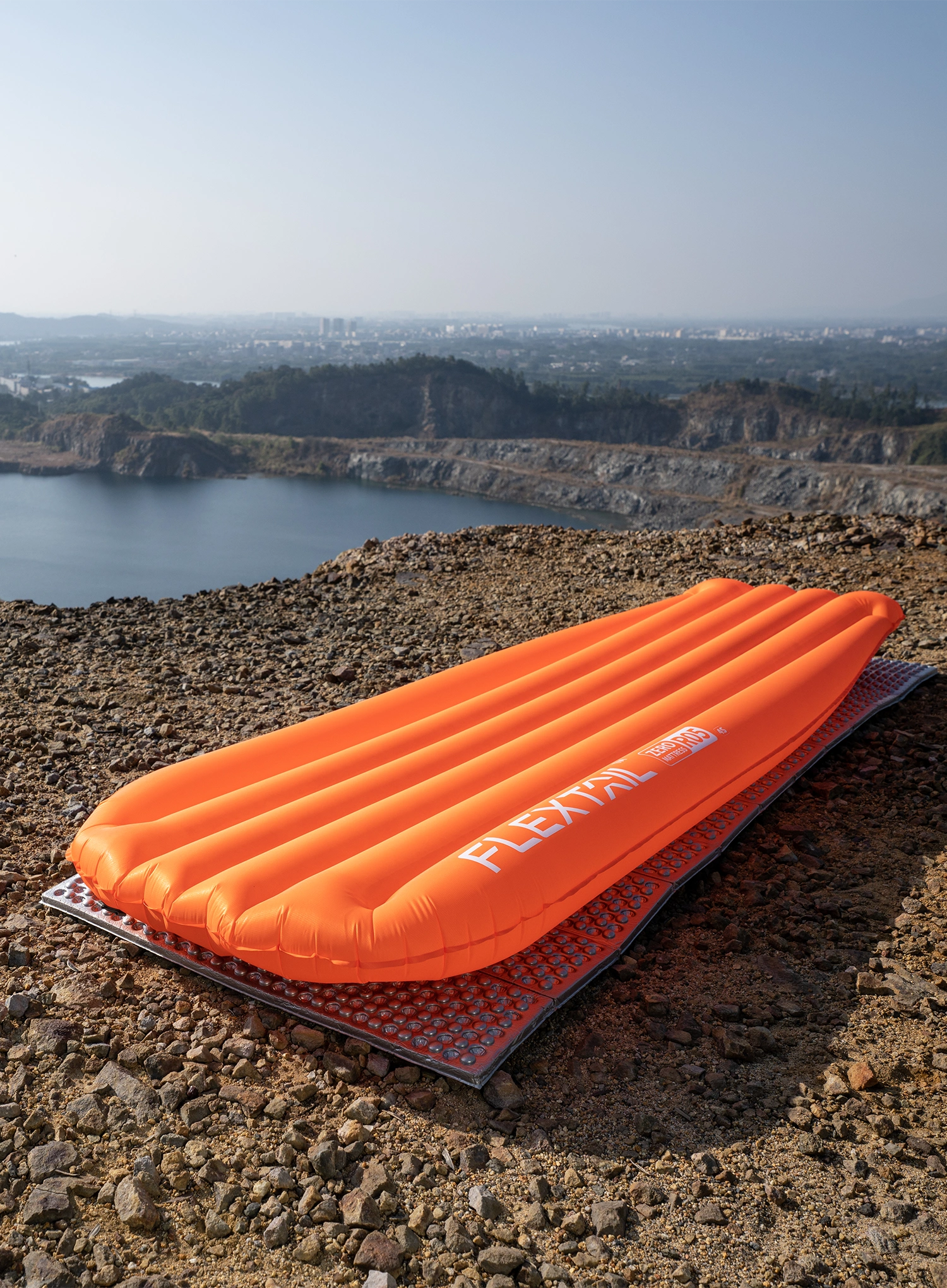 Madrac na napuhavanje Flextail Zero Mattress R05 Regular - orange/orange