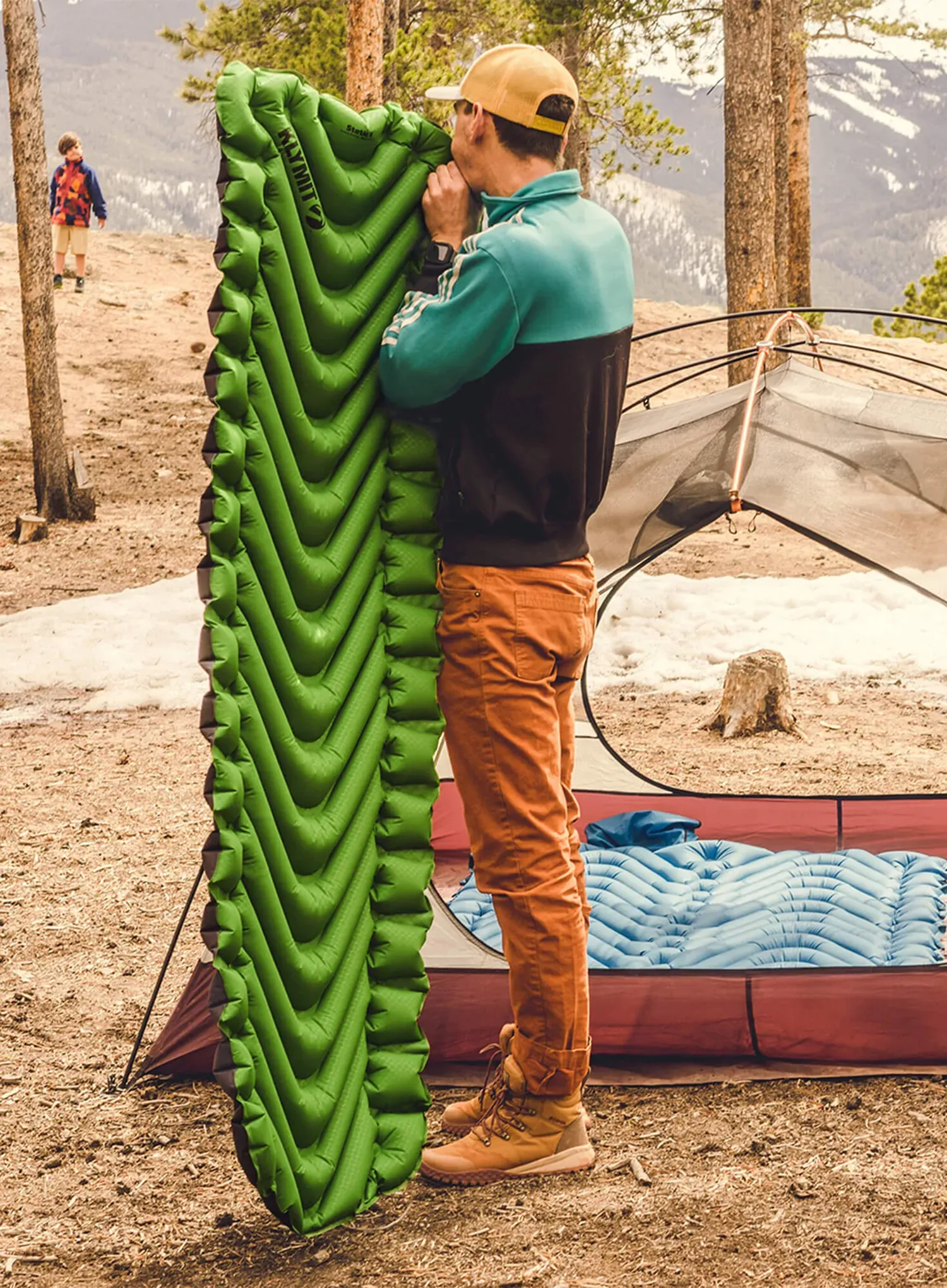 Madrac na napuhavanje Klymit Static V - green