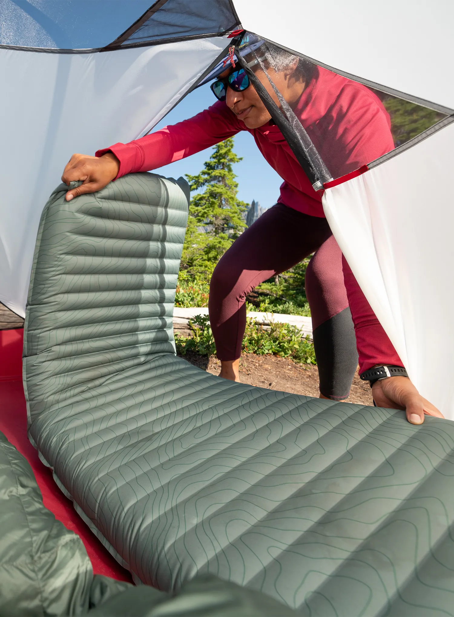 Planinarski madrac Therm a Rest NeoAir Topo Luxe XL - balsam