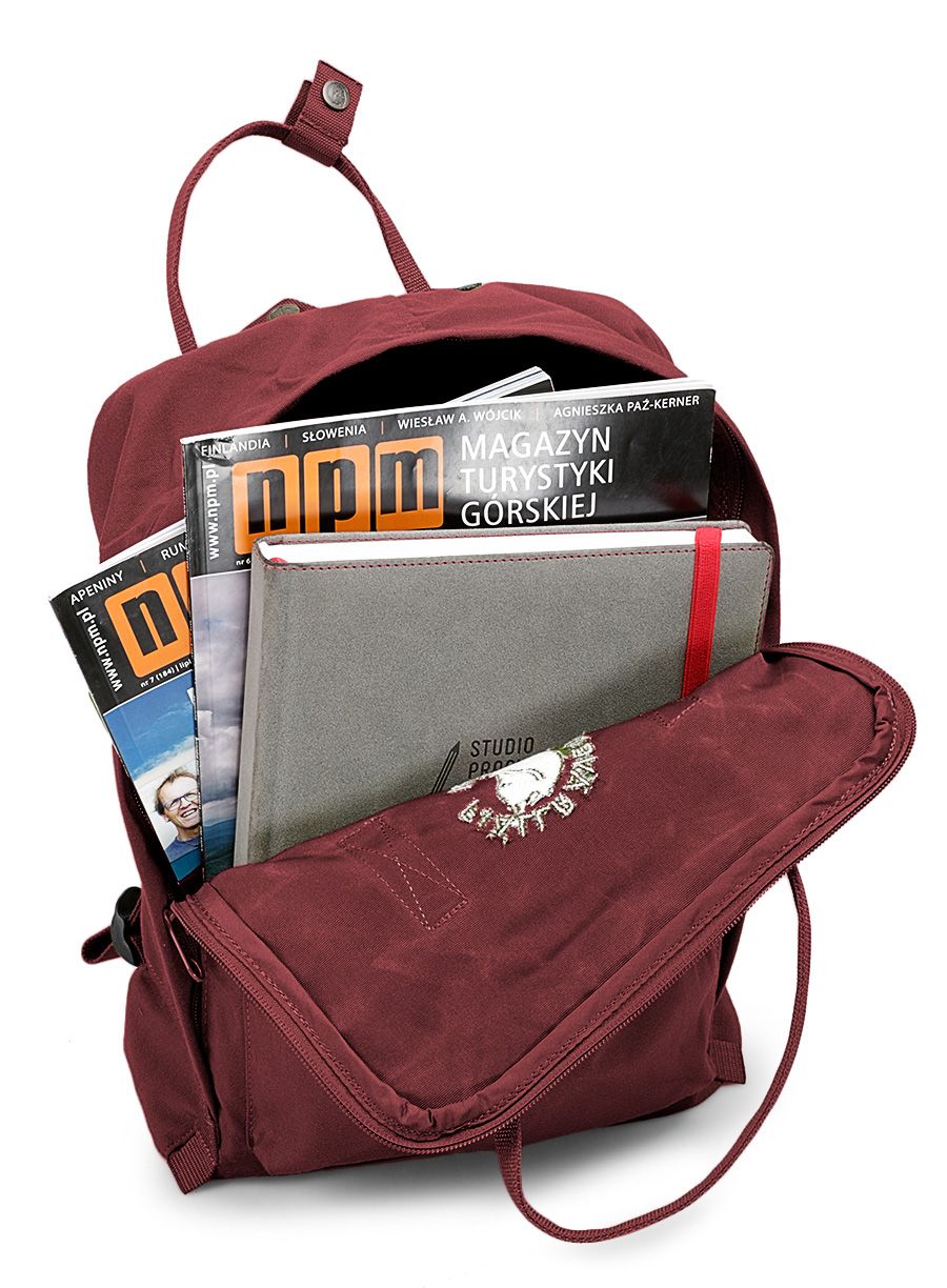 Urbani ruksak Fjallraven Re-Kanken - ox red
