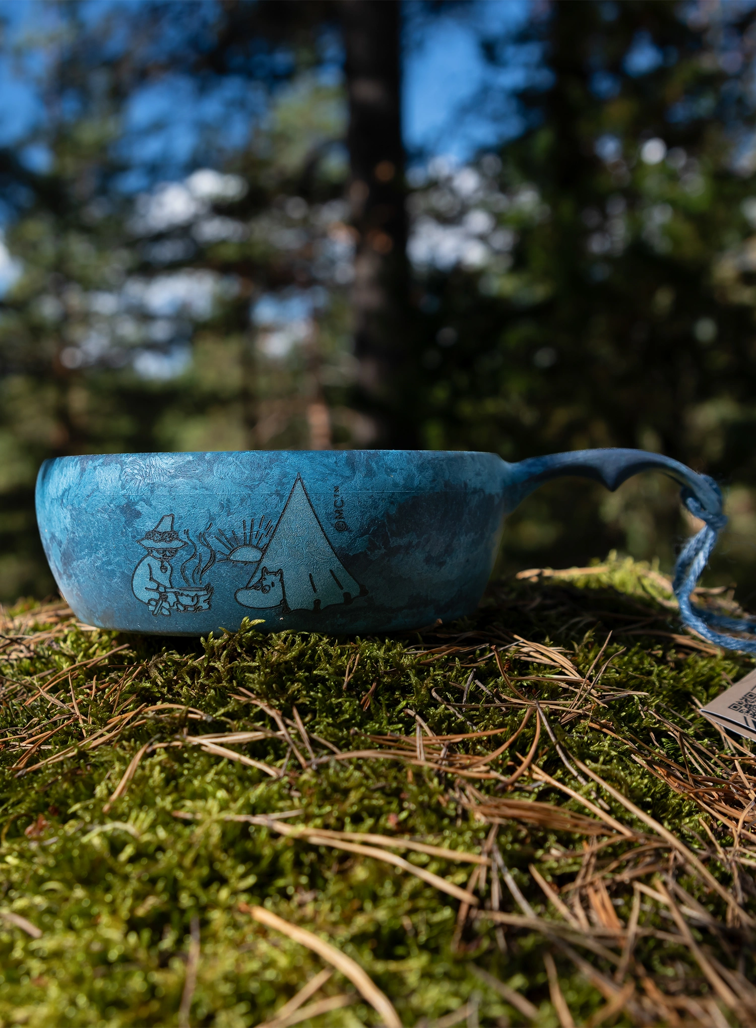 Zdjela Kupilka 55 Moomin Moomins Camping - blue