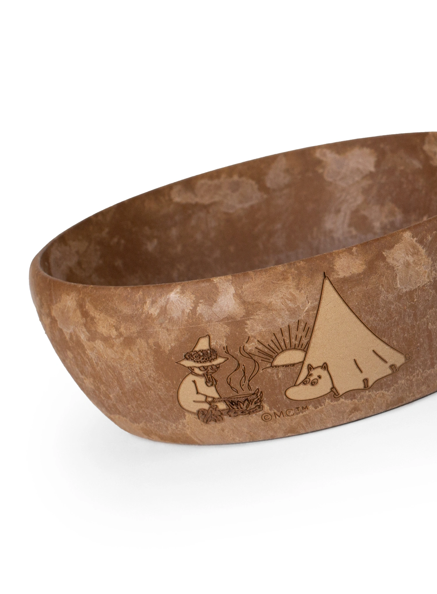Zdjela Kupilka 55 Moomin Moomins Camping - brown