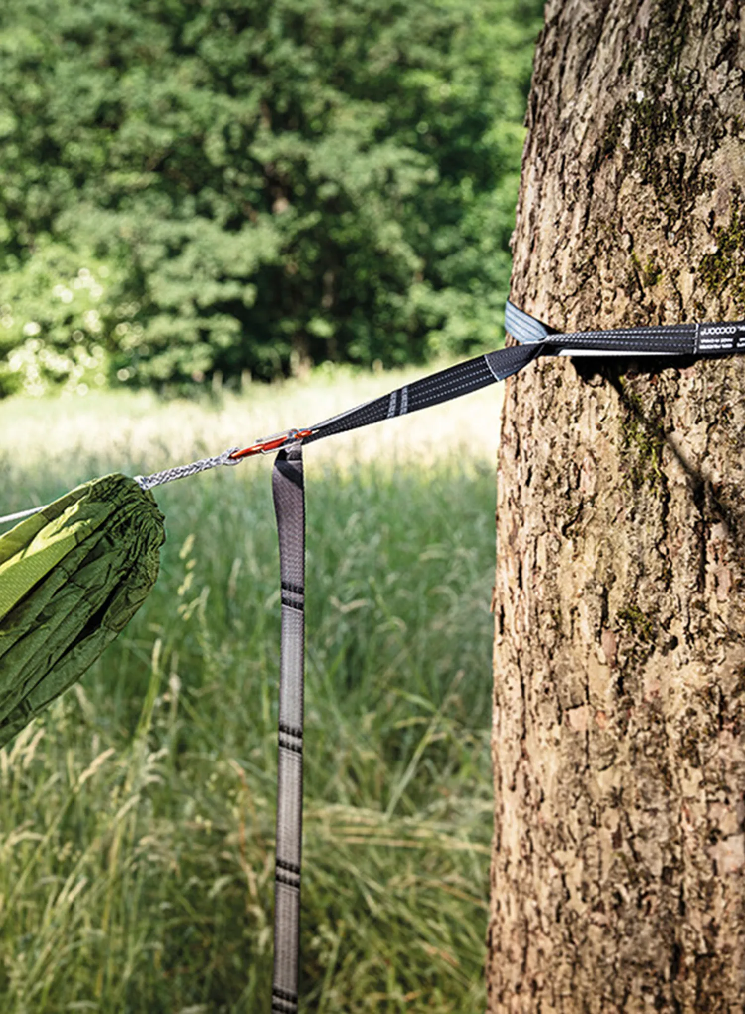 Pričvrsni element za viseću mrežu Cocoon Hammock Straps - black/grey