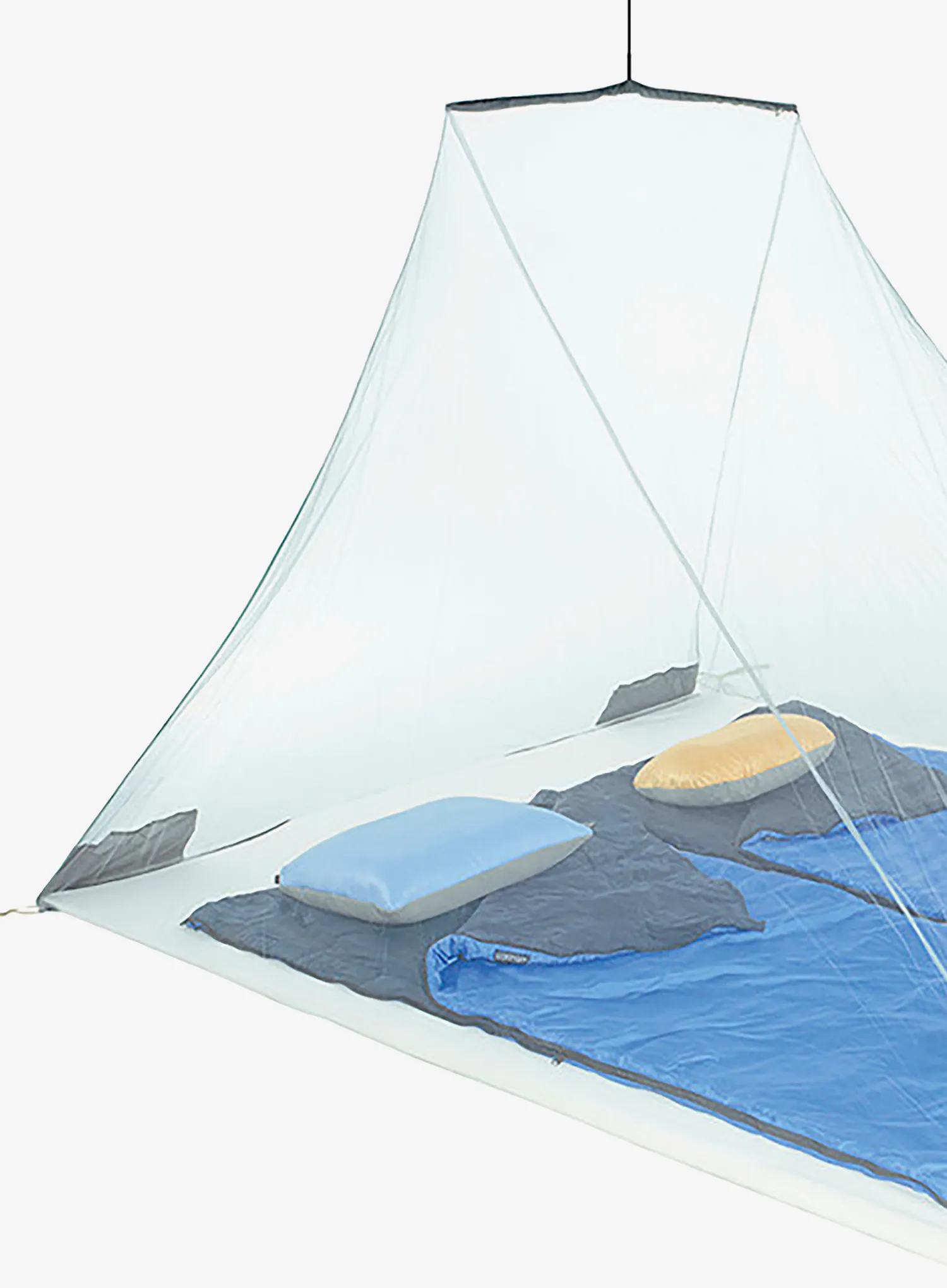 Komarnik Cocoon Mosquito Outdoor Net - Double - Ultralight - silt green