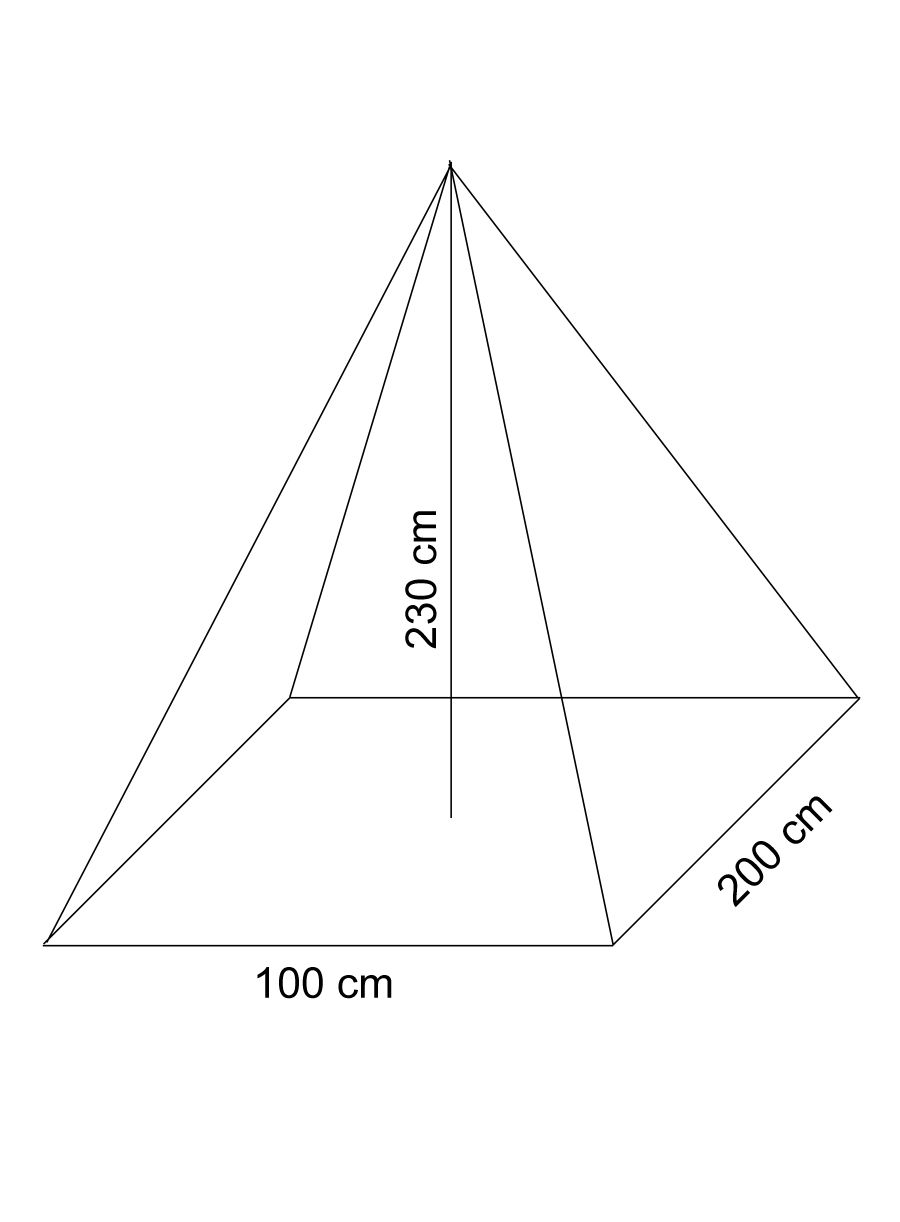 Komarnik Brettschneider Fine Mesh Pyramid Single