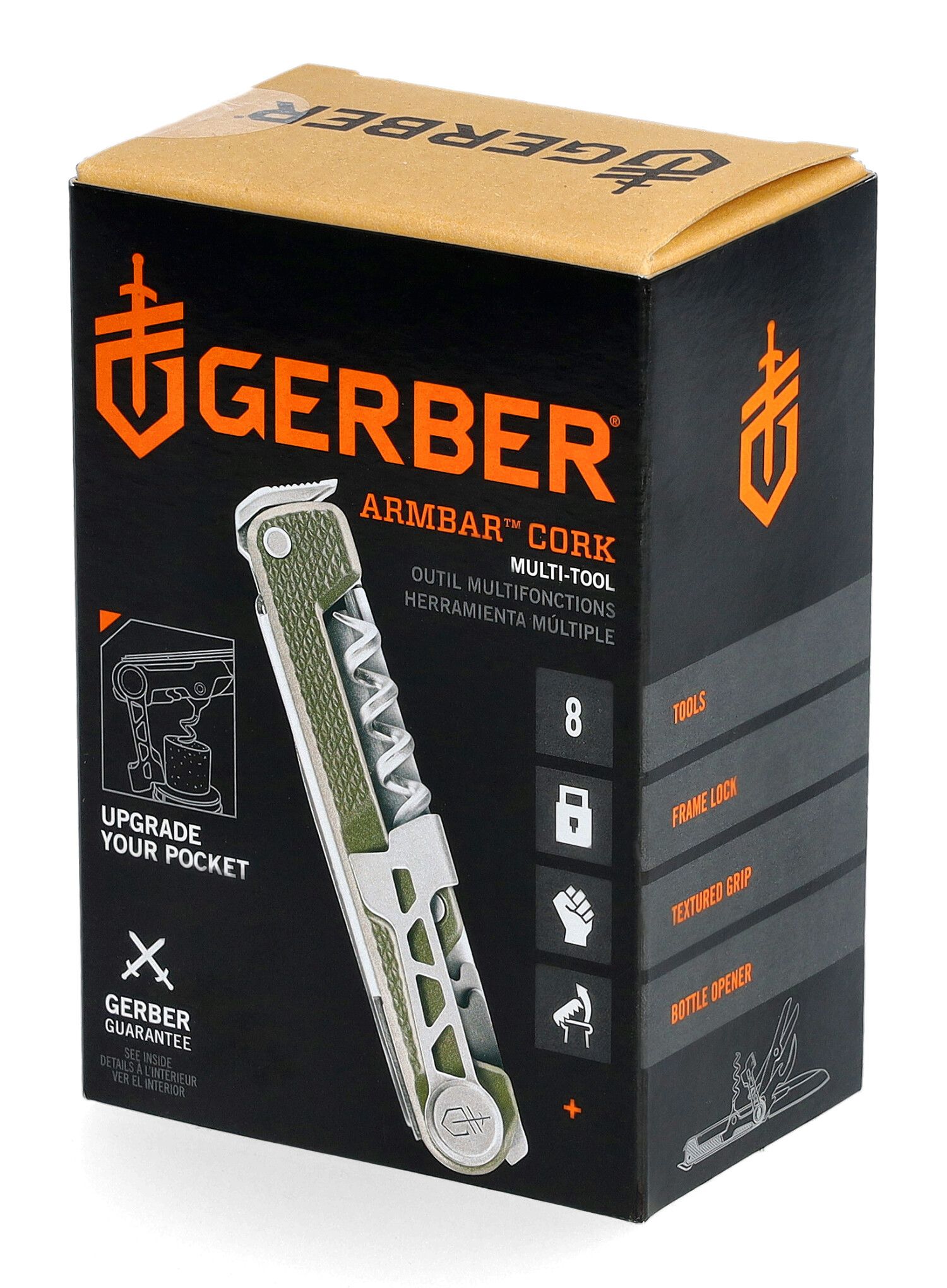Džepni nožić Gerber ArmBar Cork - shimmer gold
