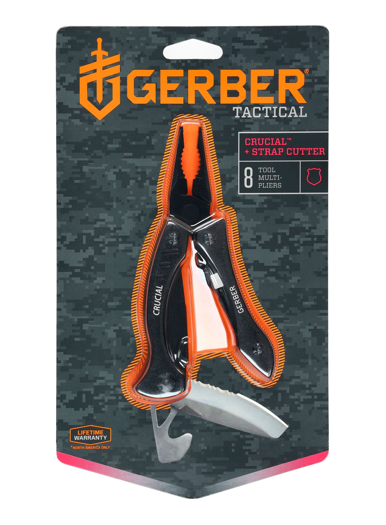 Višenamjenski alat Gerber Crucial w/strap cutter