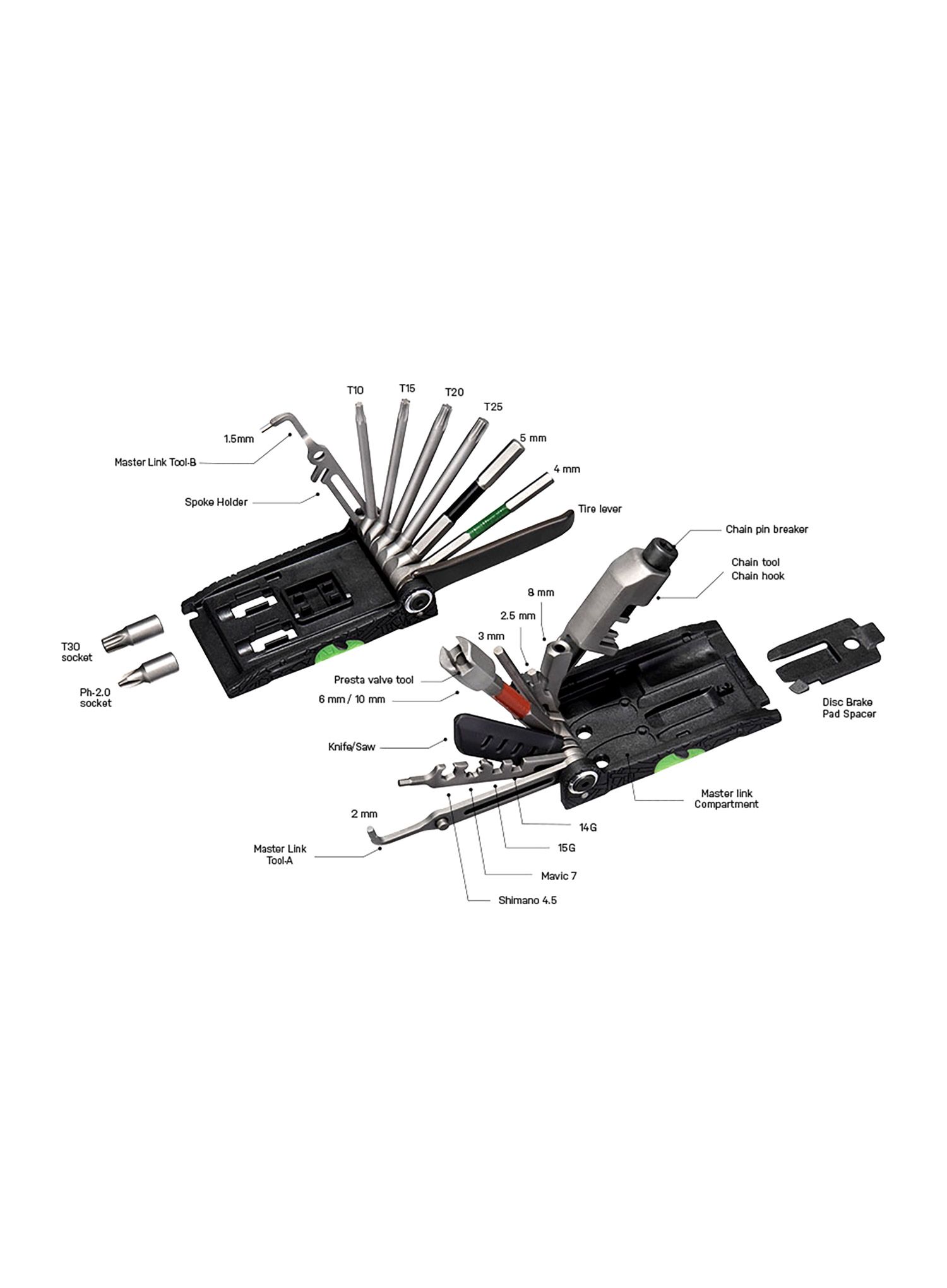 Multi-tool Topeak Alien X