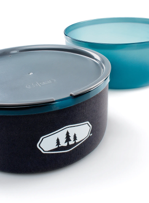 Posuđe GSI Outdoors Ultralight Nesting Bowl + Mug - blue