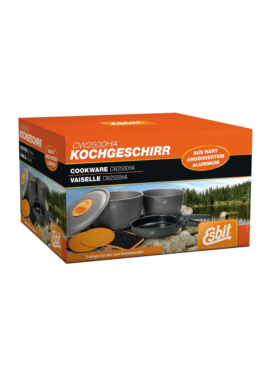 Posuđe Esbit Aluminium Cookware 3 Standard