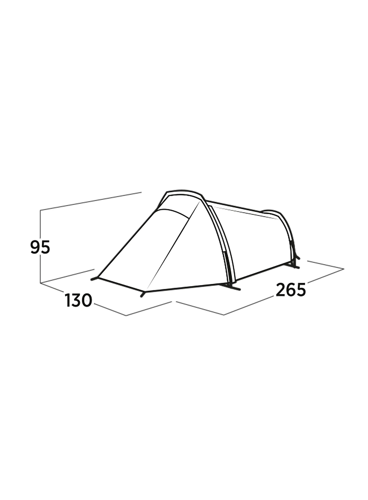 Šator za 1 osobu Easy Camp Sarek 1